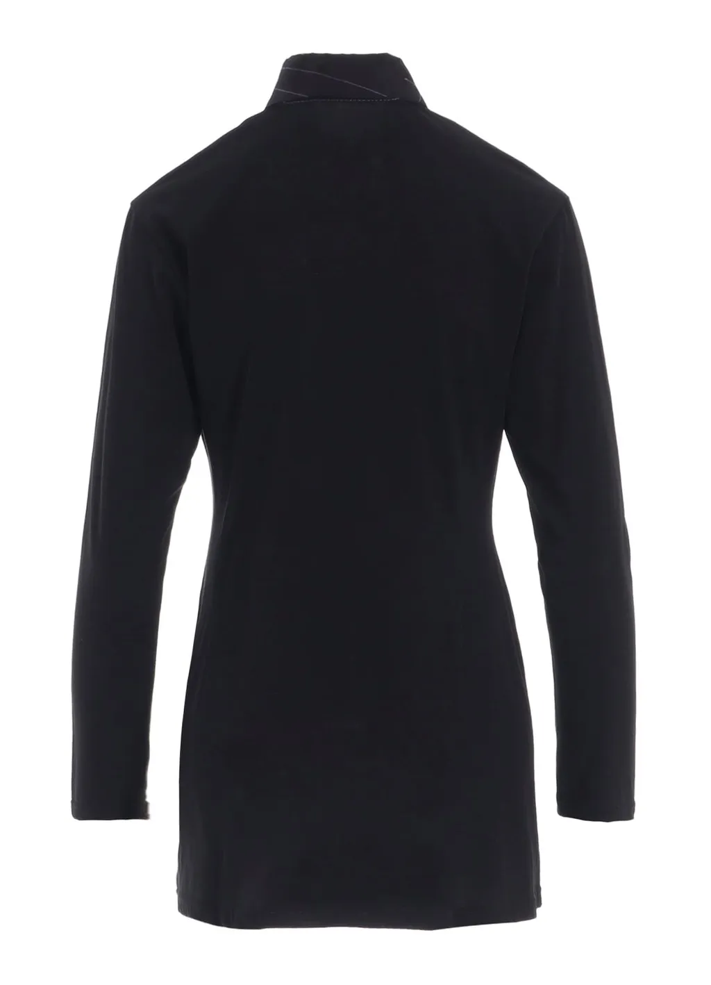 Cotton Single Jersey Color Stitched Blouse A