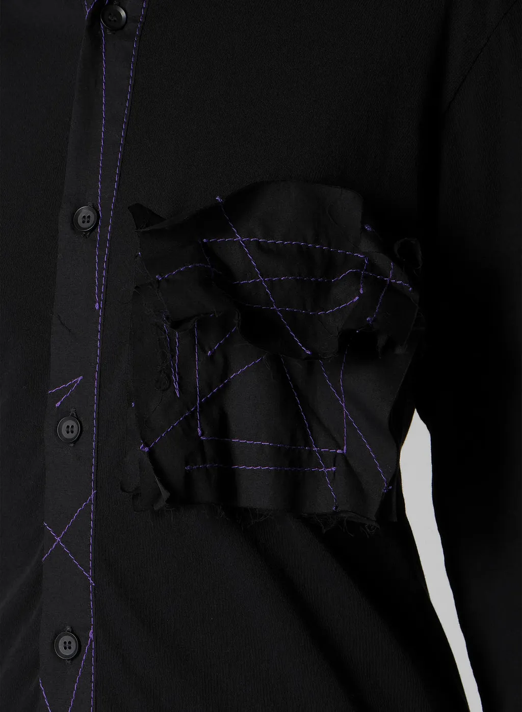 Cotton Single Jersey Color Stitched Blouse G
