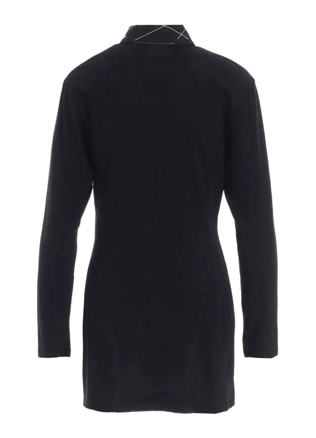 Cotton Single Jersey Color Stitched Blouse B