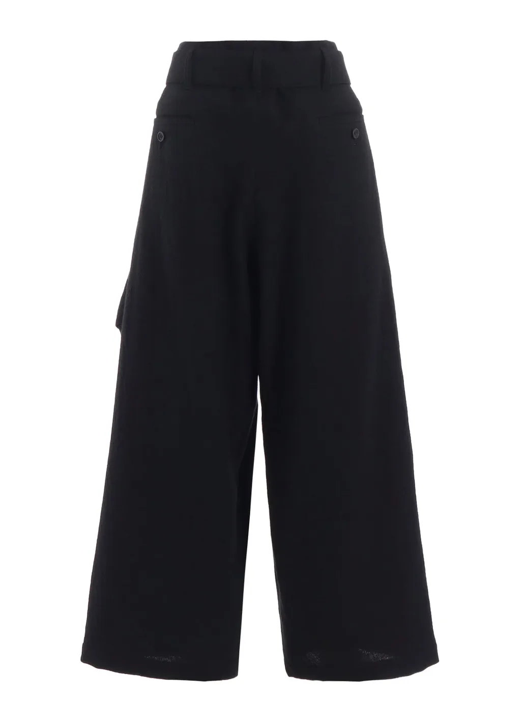 Wool Viyella L Out Pocket Wide Pants