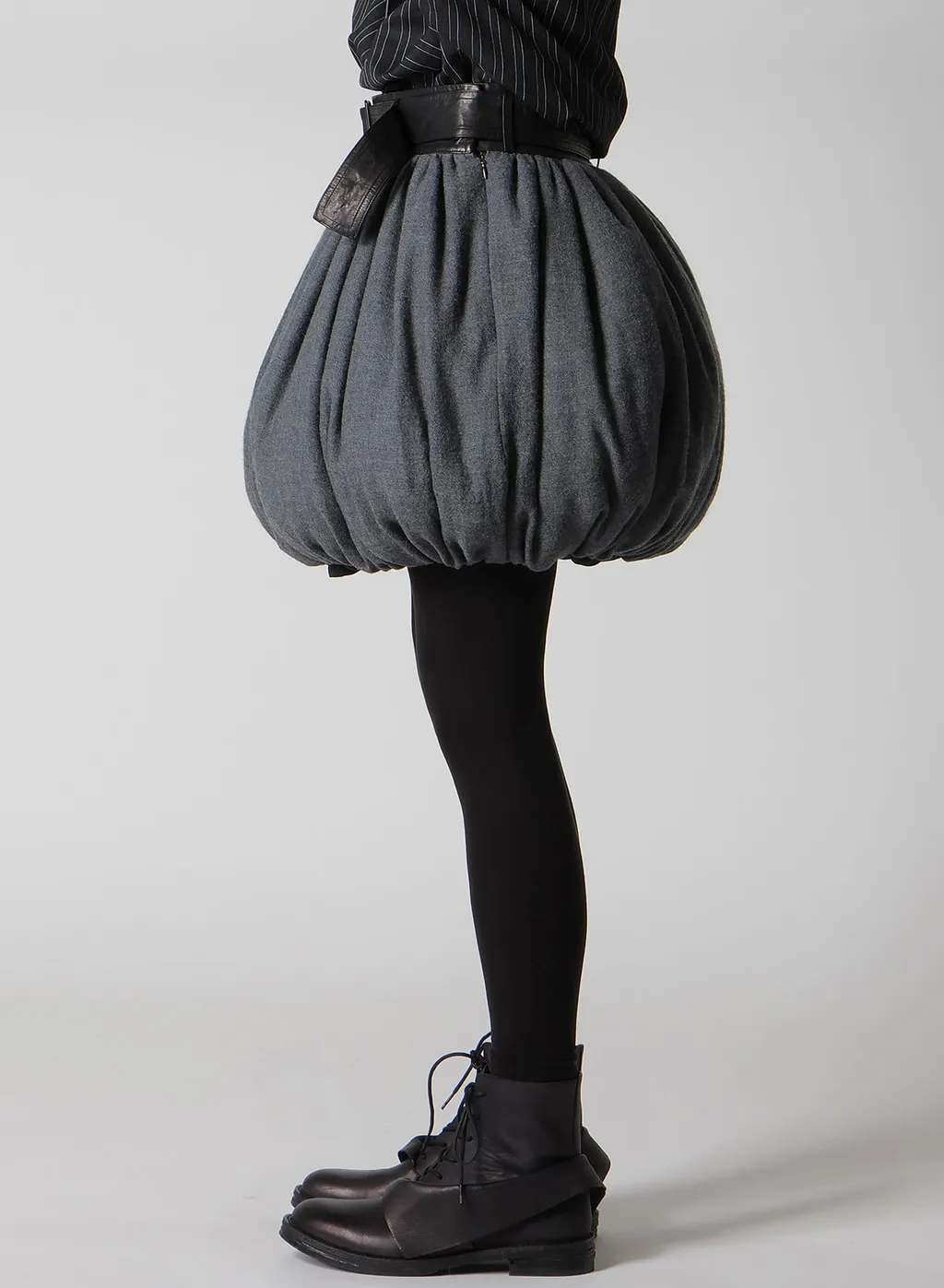 Soft Wool C Fuwafuwa Pumpkin Skirt