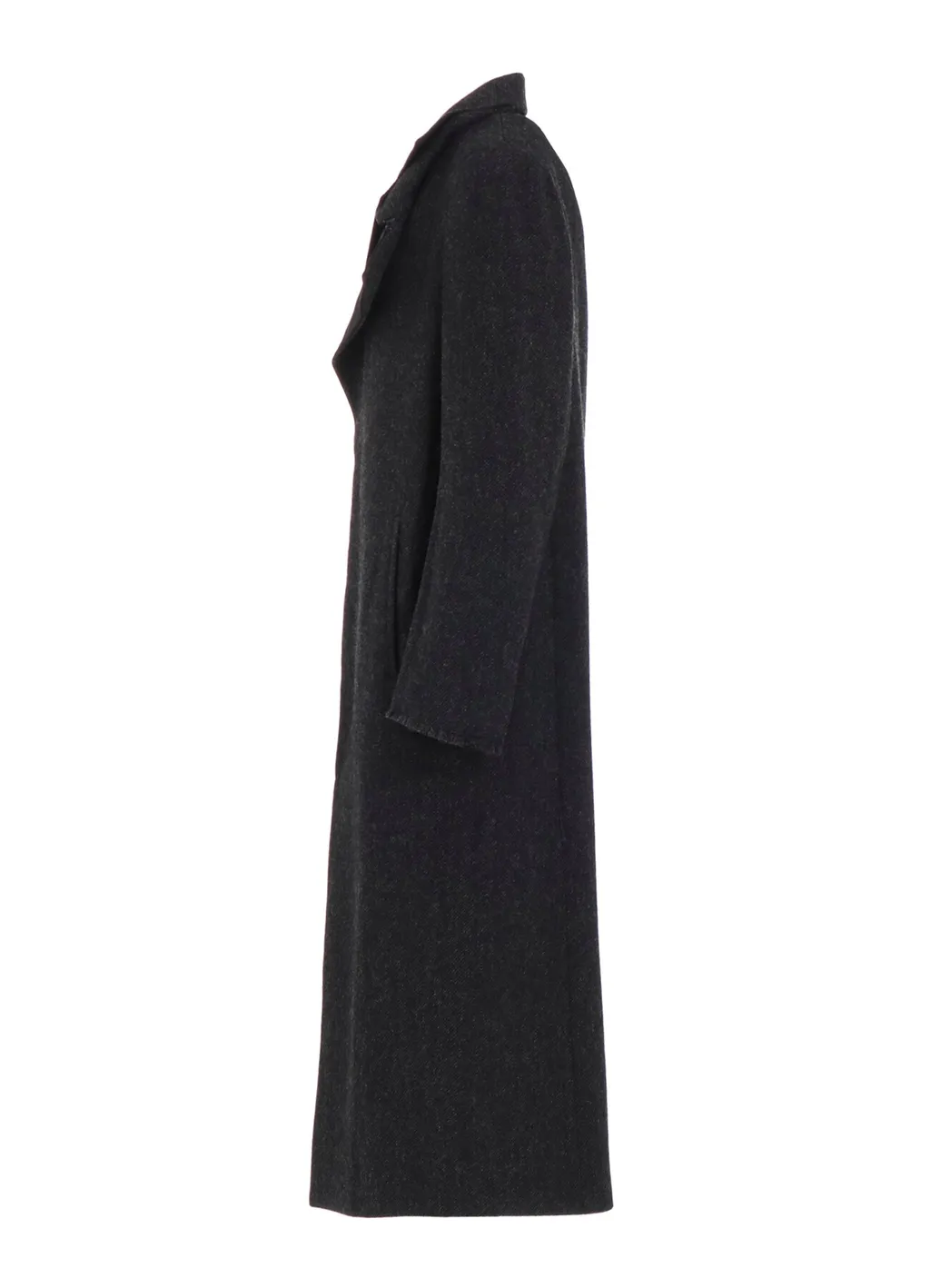 Tweed Cloth R Double Layered Long Coat