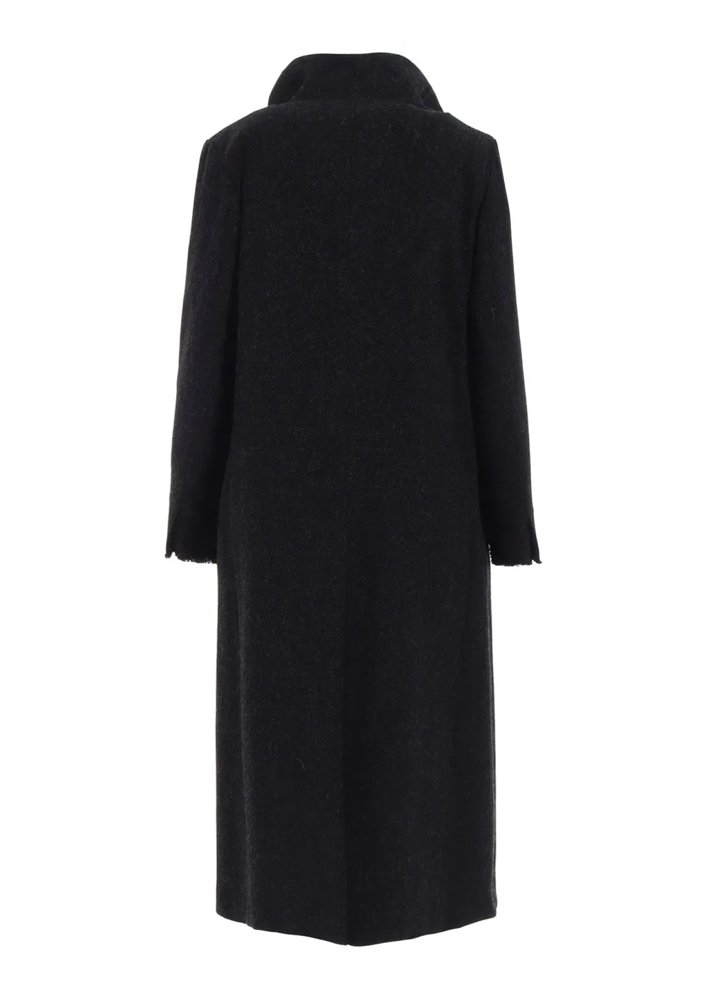 Tweed Cloth R Double Layered Long Coat