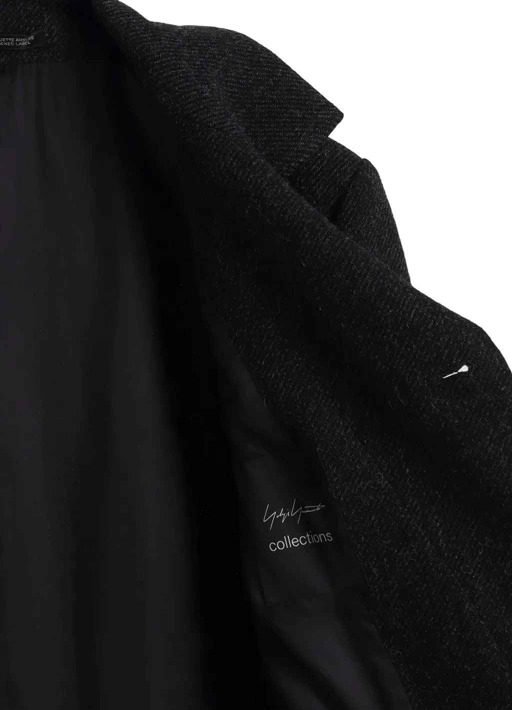 Tweed Cloth R Double Layered Long Coat