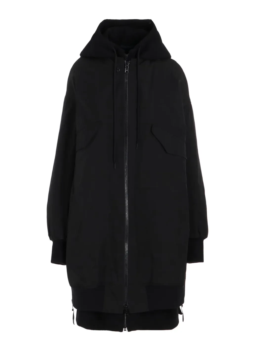 Ny/C Twill Hooded Bomber