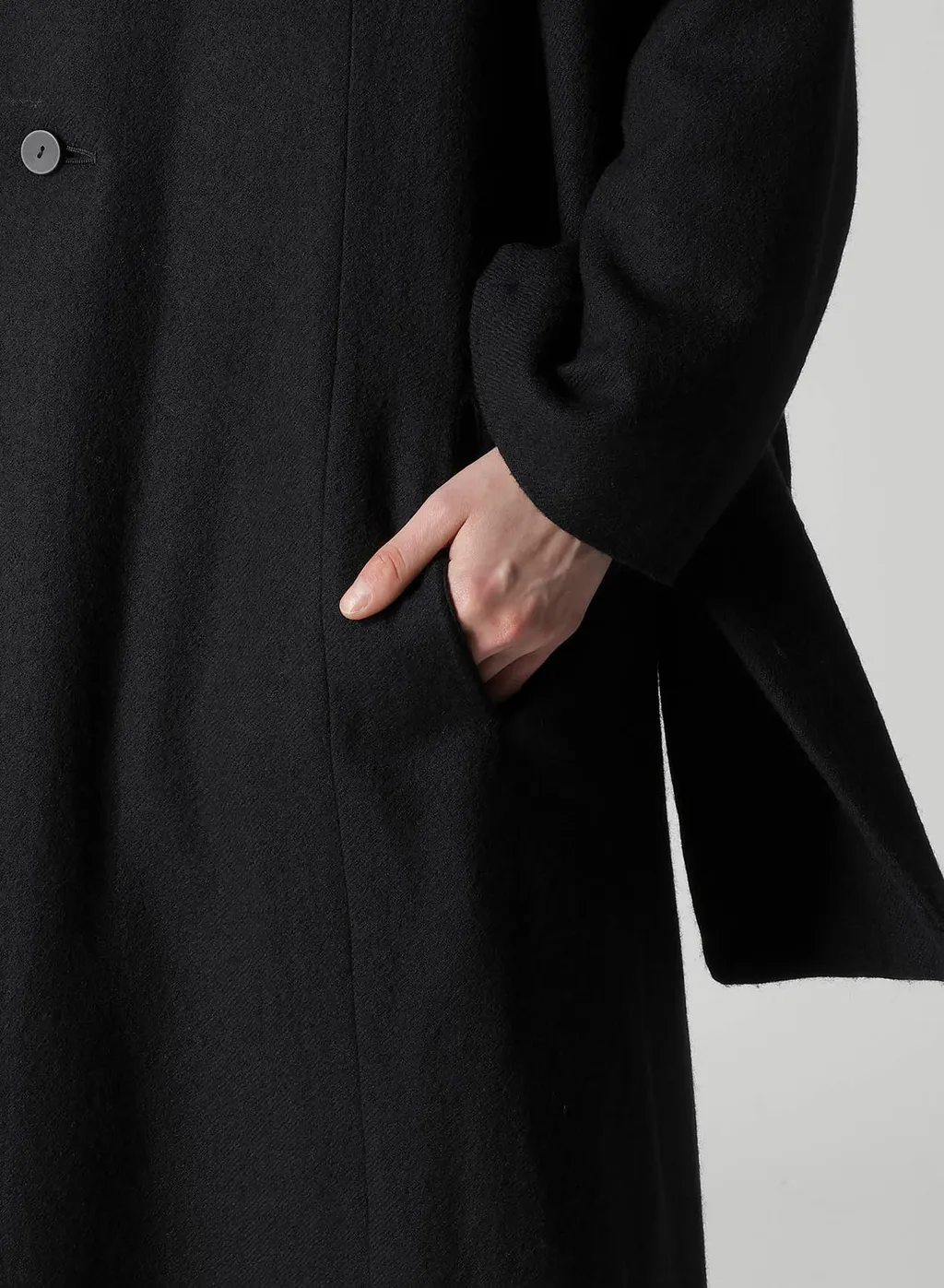 Wool Viyella Reversible Stole D Coat