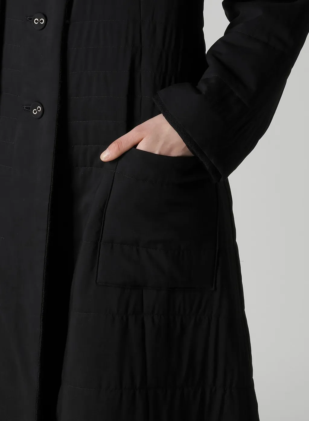 Wool Viyella Reversible Stole D Coat