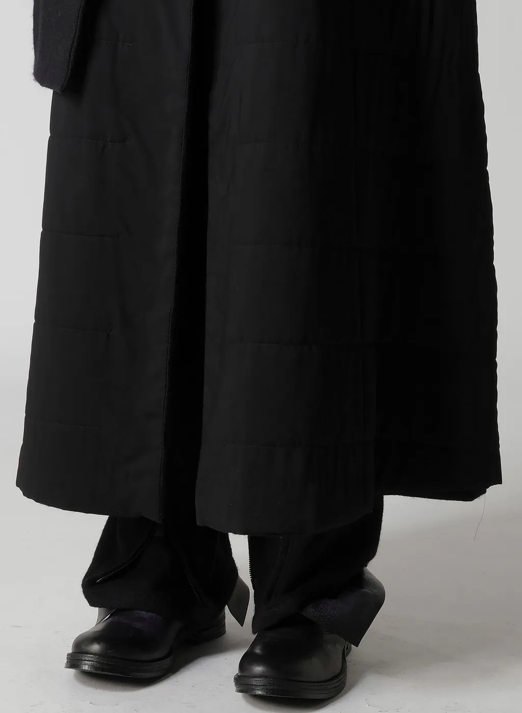 Wool Viyella Reversible Stole D Coat