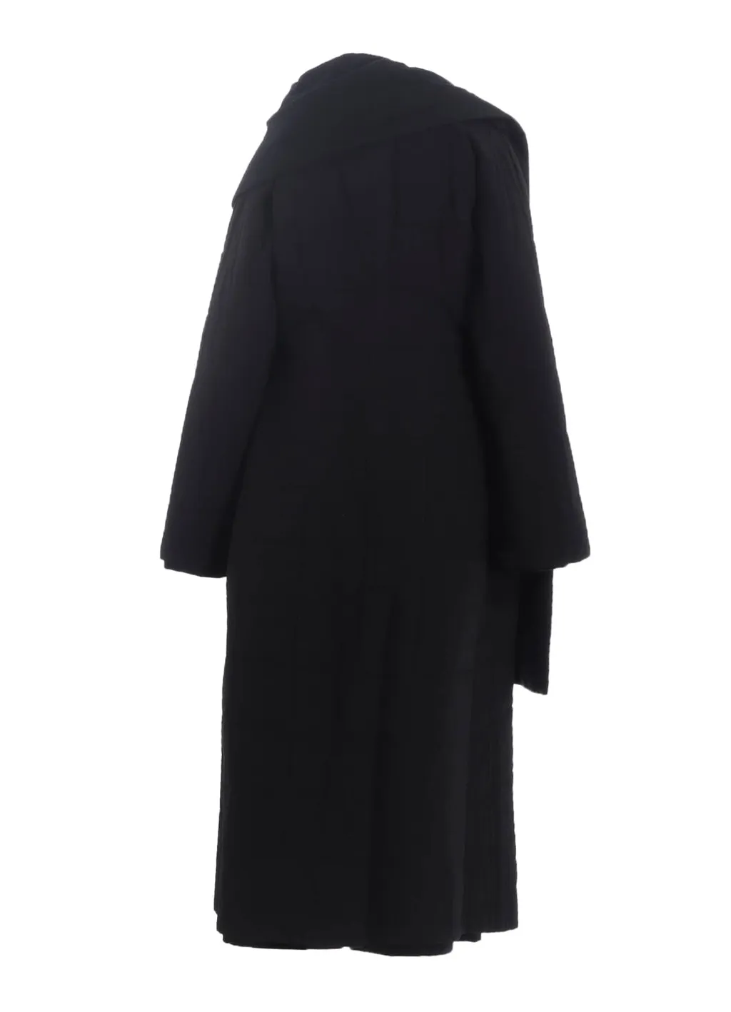 Wool Viyella Reversible Stole D Coat