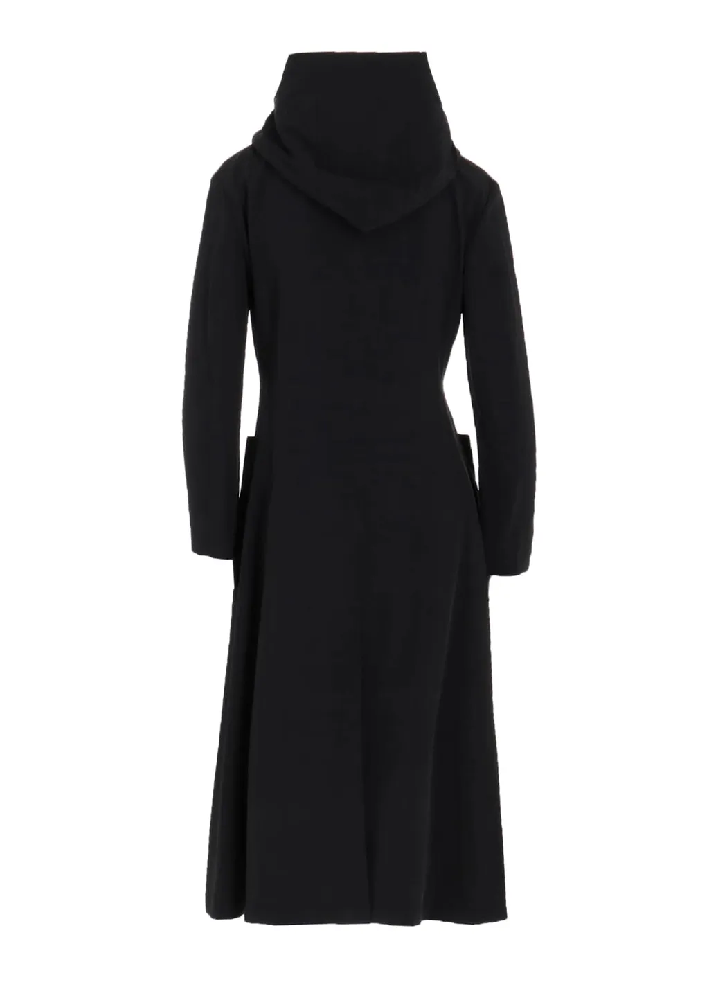 Ny/Si Taffeta Hooded Zip Coat