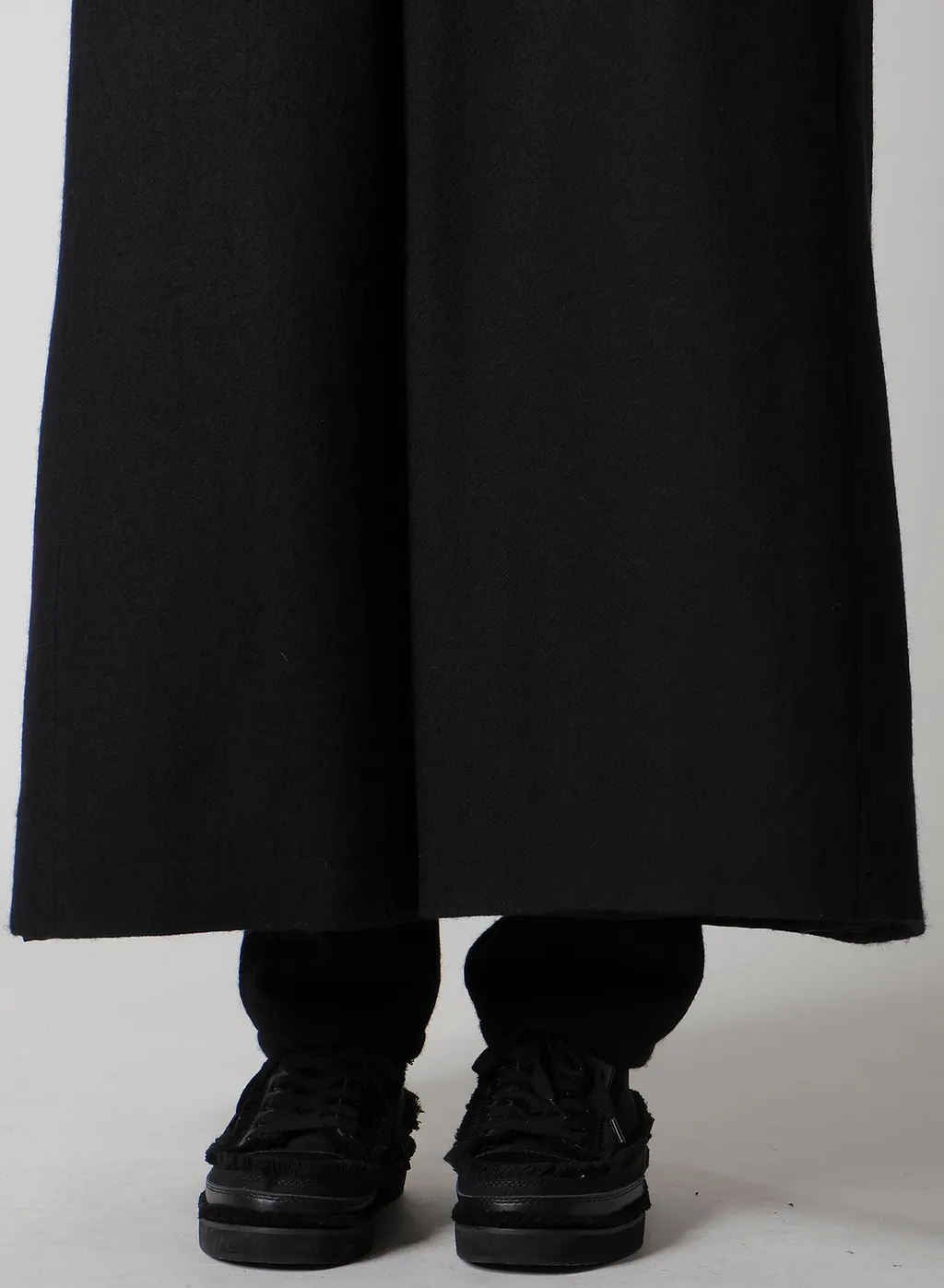 Wool Viyella Reversible Hooded Coat
