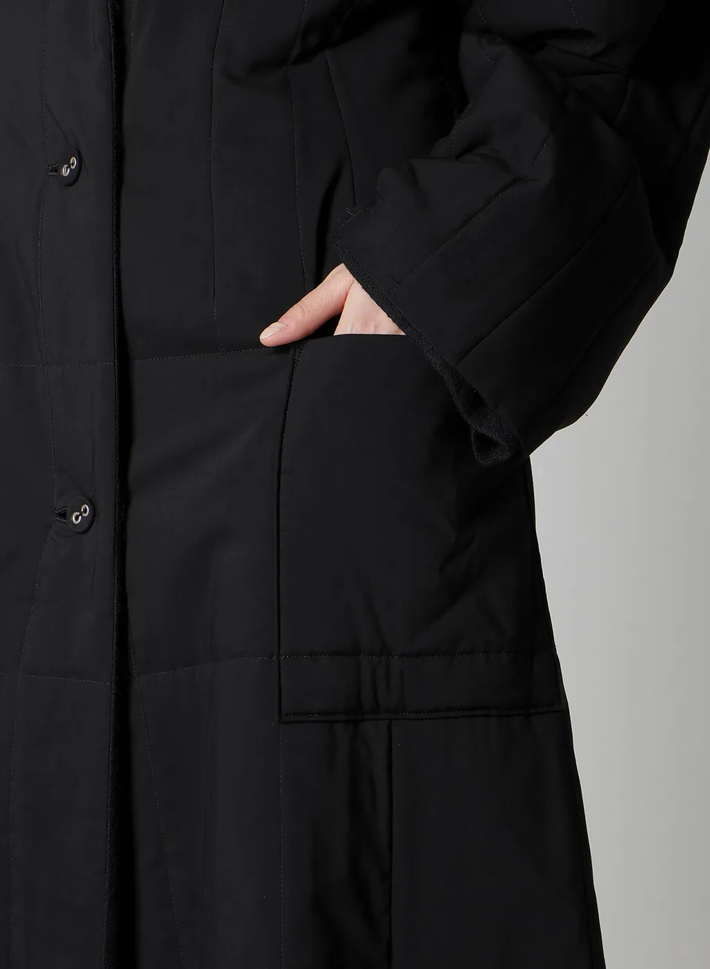 Wool Viyella Reversible Hooded Coat
