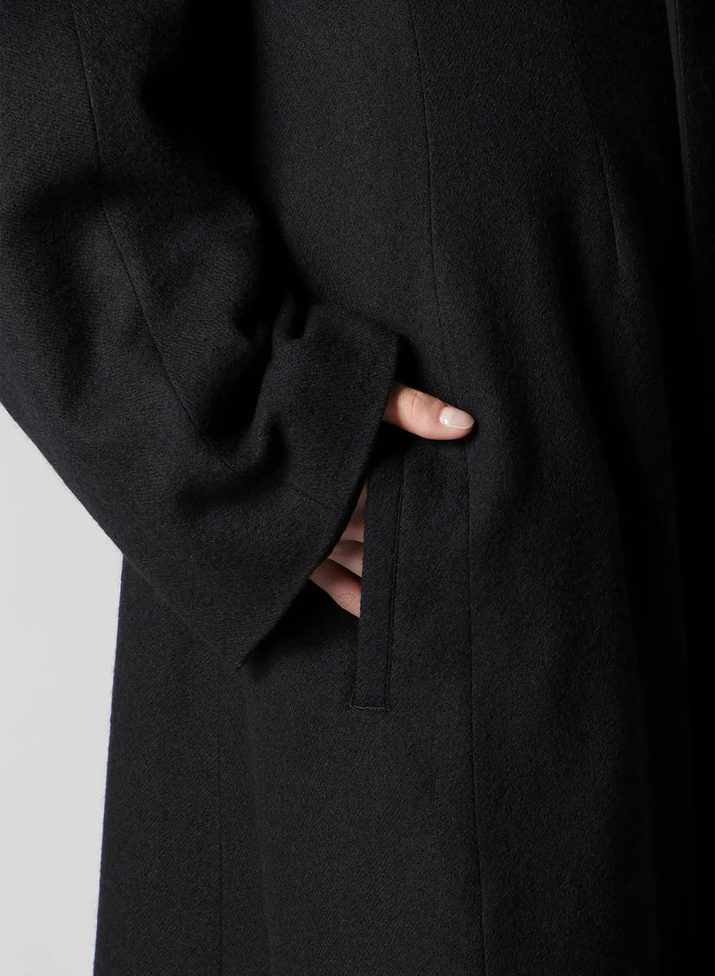 Wool Viyella Reversible Hooded Coat