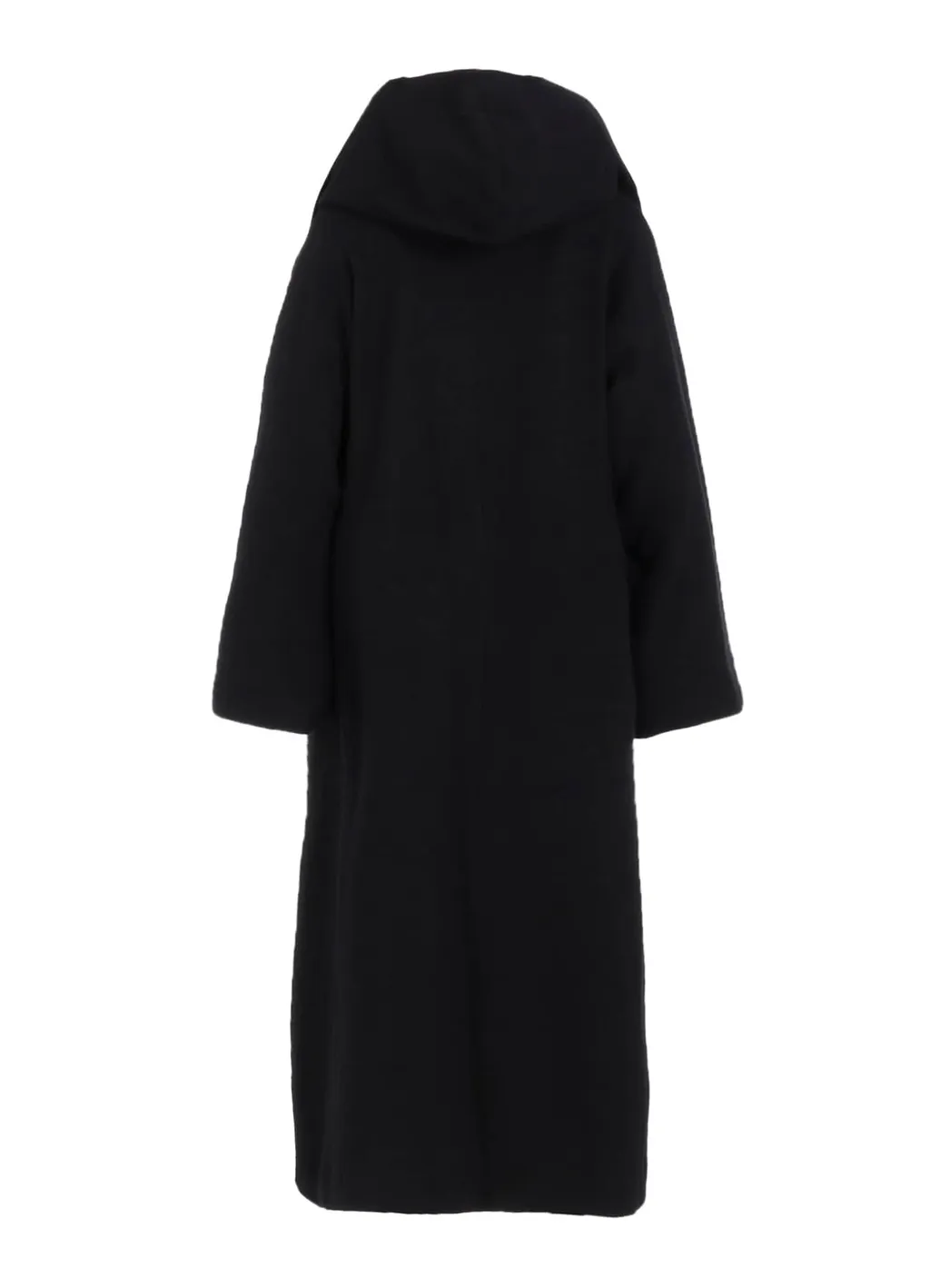 Wool Viyella Reversible Hooded Coat