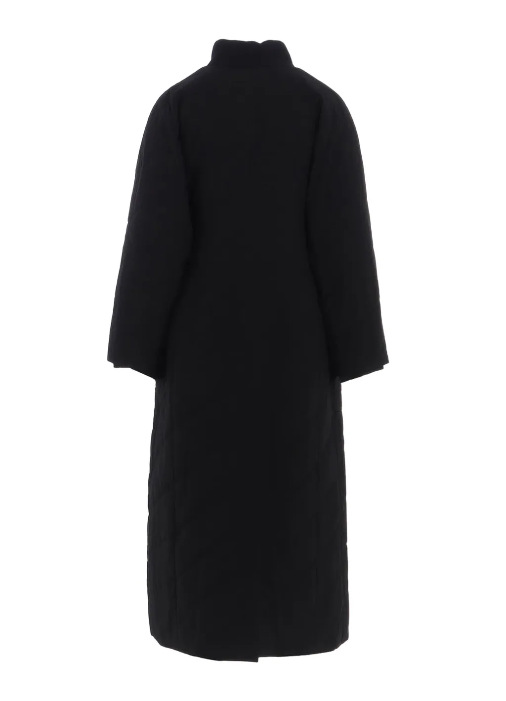 Wool Viyella Reversible Stand Collar Coat