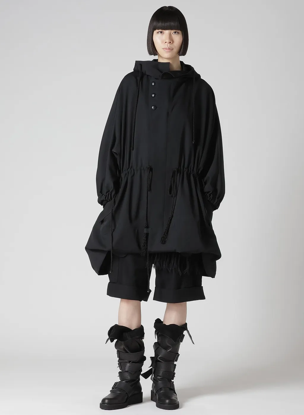 Gabardine Dolman Slv Coat