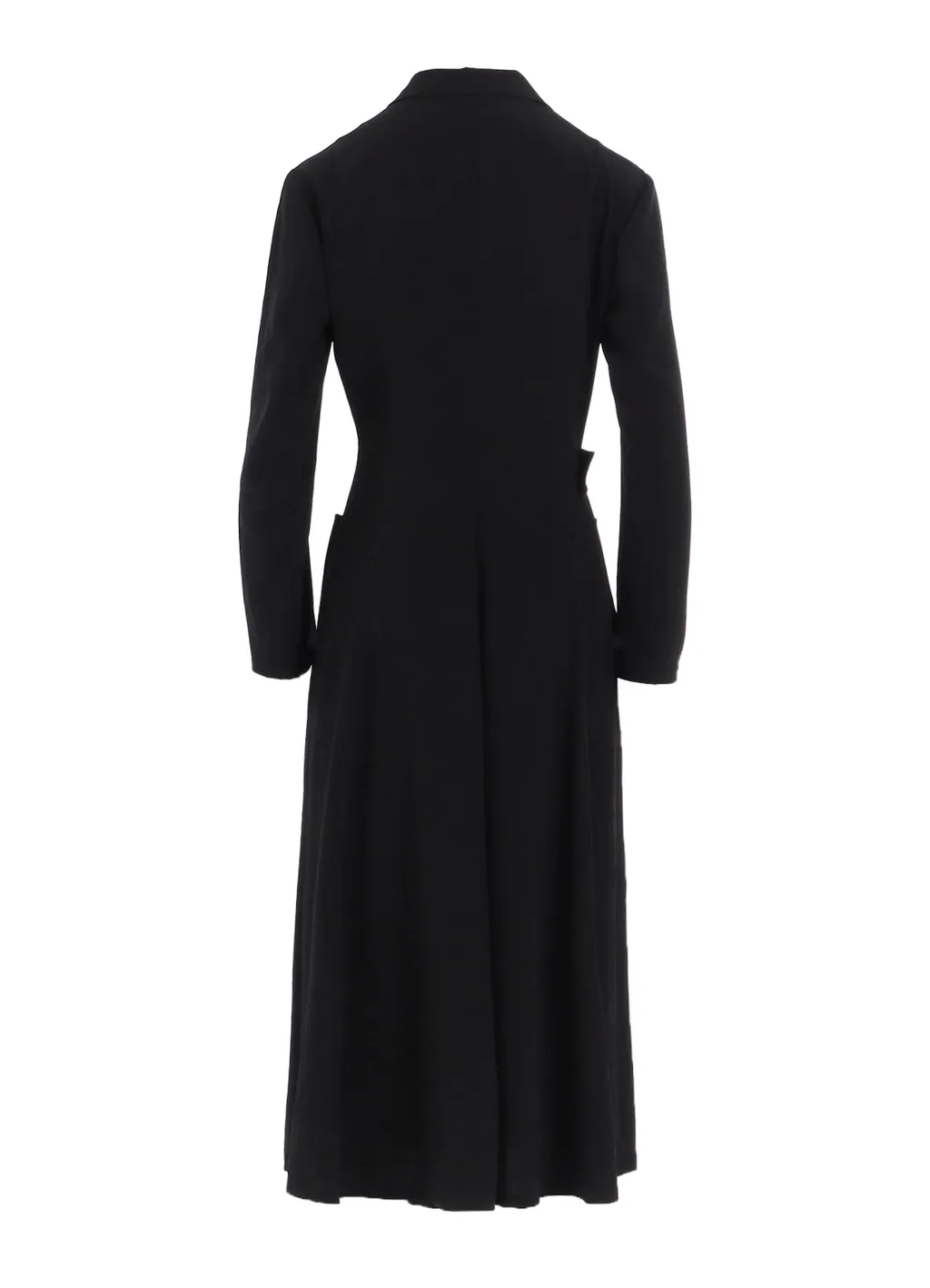 Ta/Pe Crepe De Chine Waist Belt D Coat