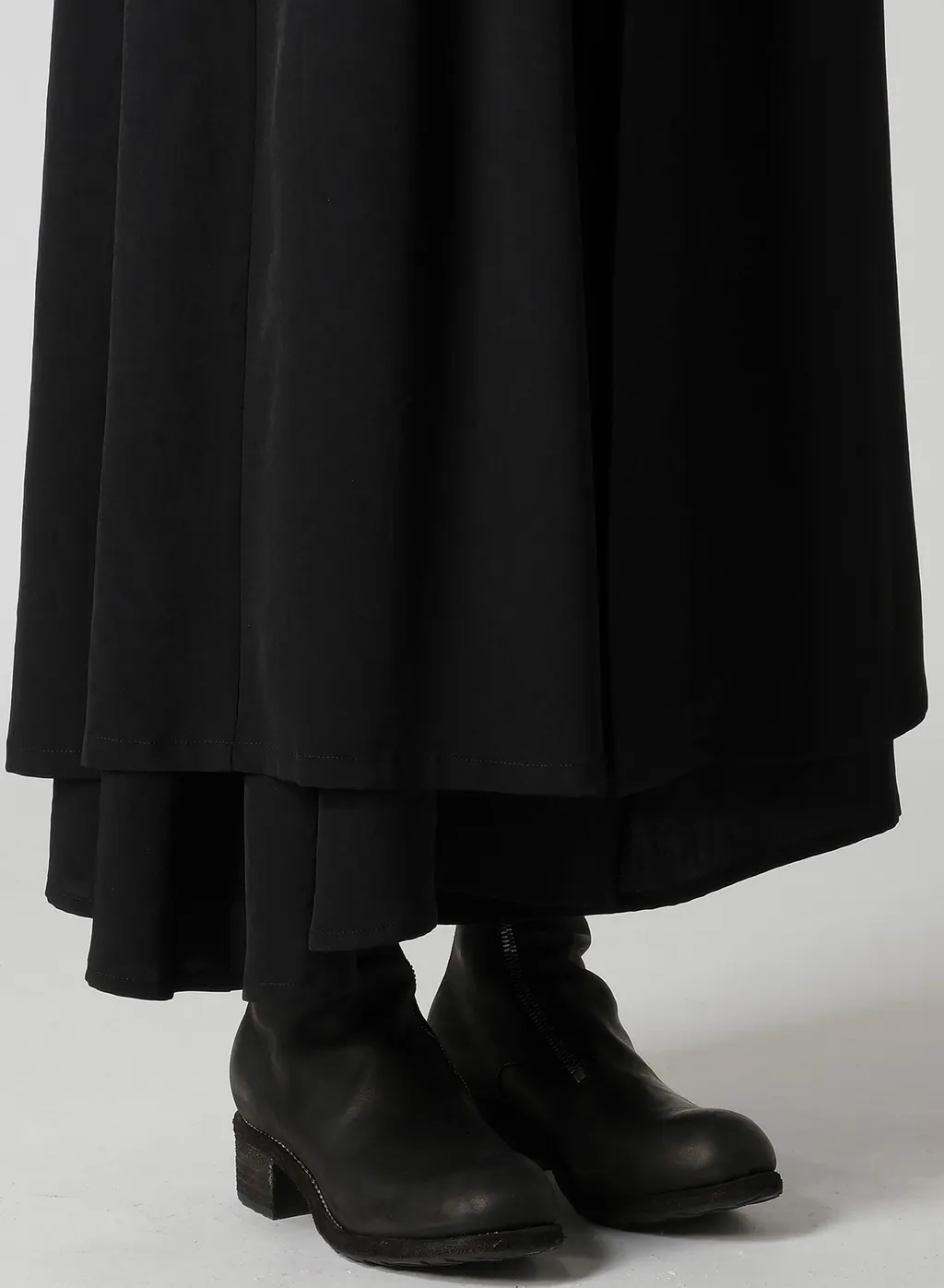 Ta/Pe Crepe De Chine Waist Belt D Coat