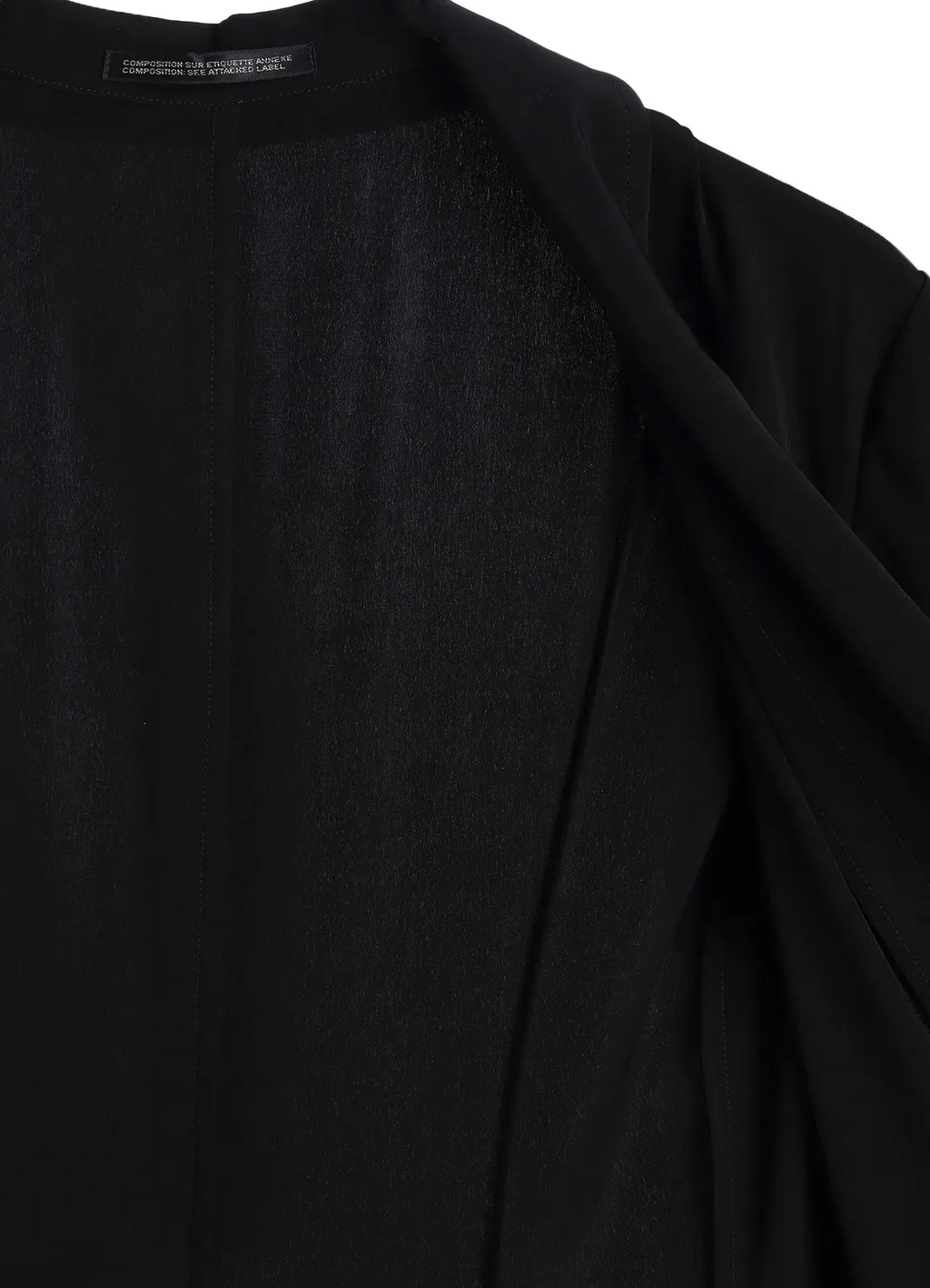 Ta/Pe Crepe De Chine Waist Belt D Coat