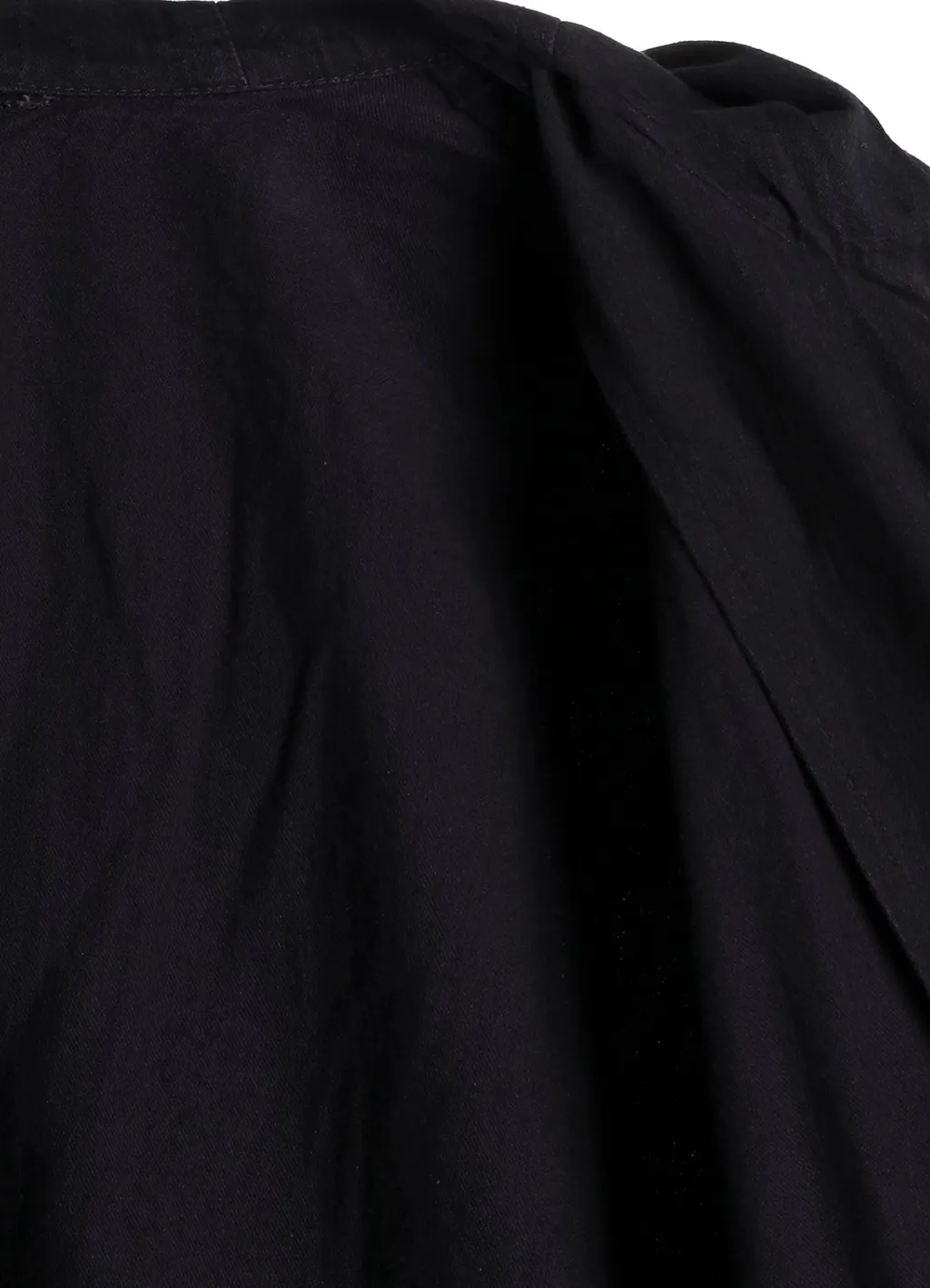 Permanganate Bleached Denim Dolman Slv Coat