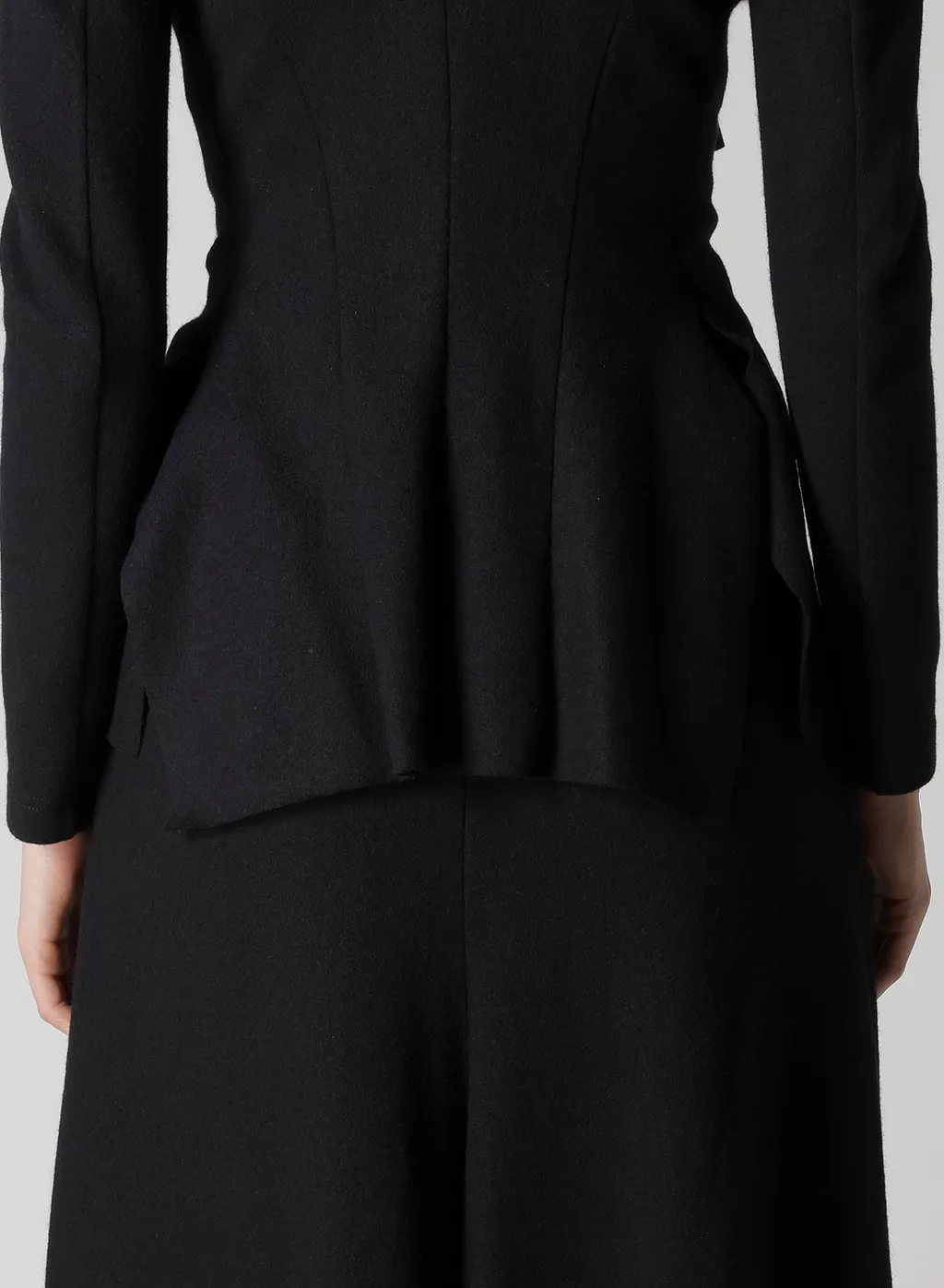 Soft Wollen 1/14 Stole Detail Jacket