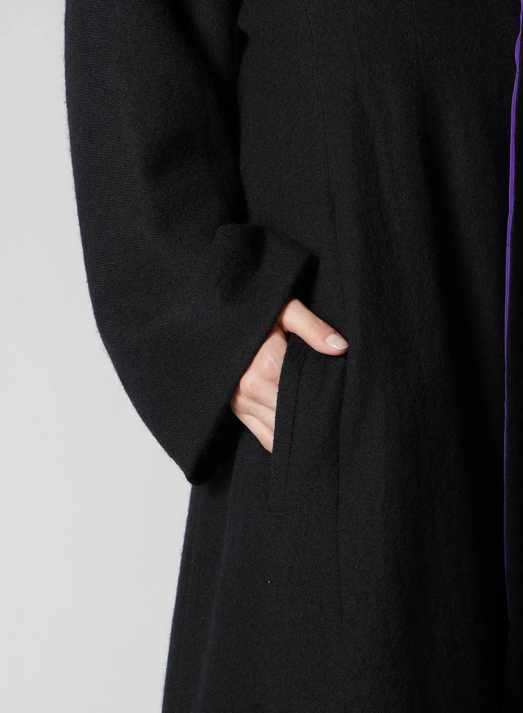 Overdye Wool Viera Reversible Hooded Coat