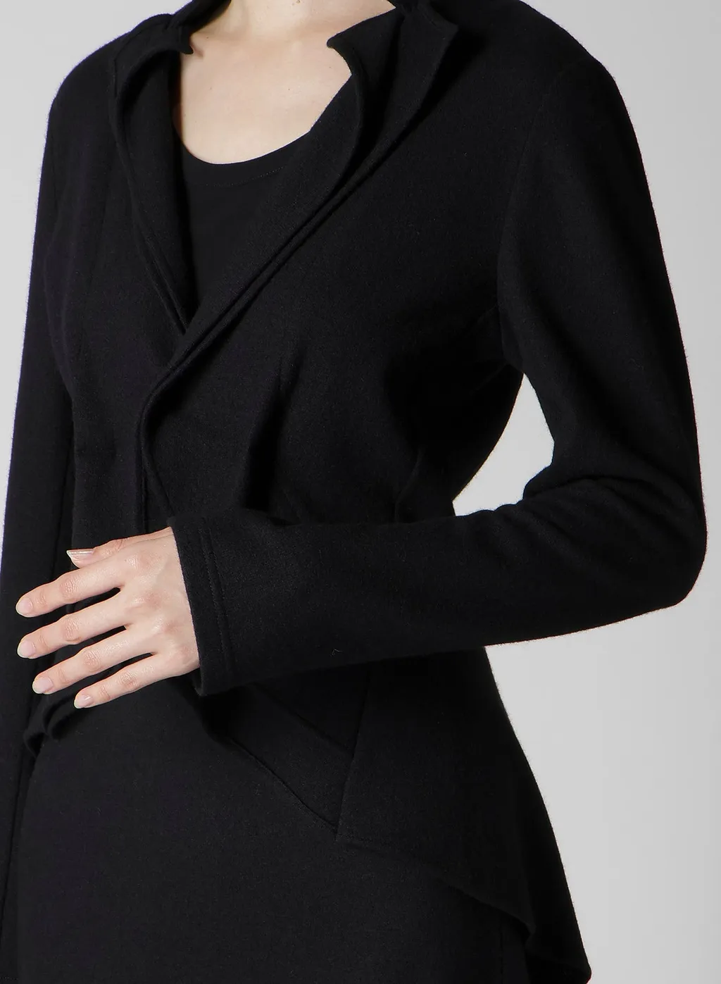 Soft Wollen 1/14 Tuck D Short Jacket