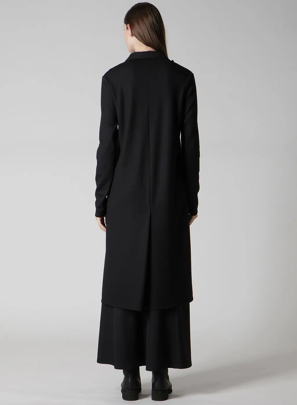 Washable Wool Fabric Combi Long Jacket