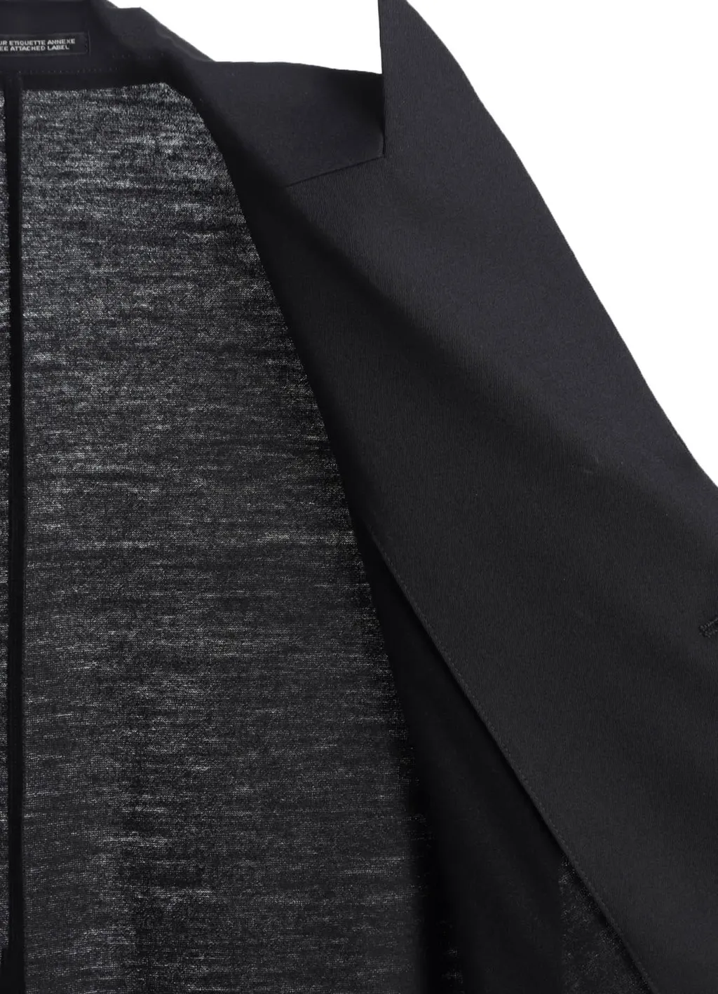 Washable Wool Fabric Combi Long Jacket