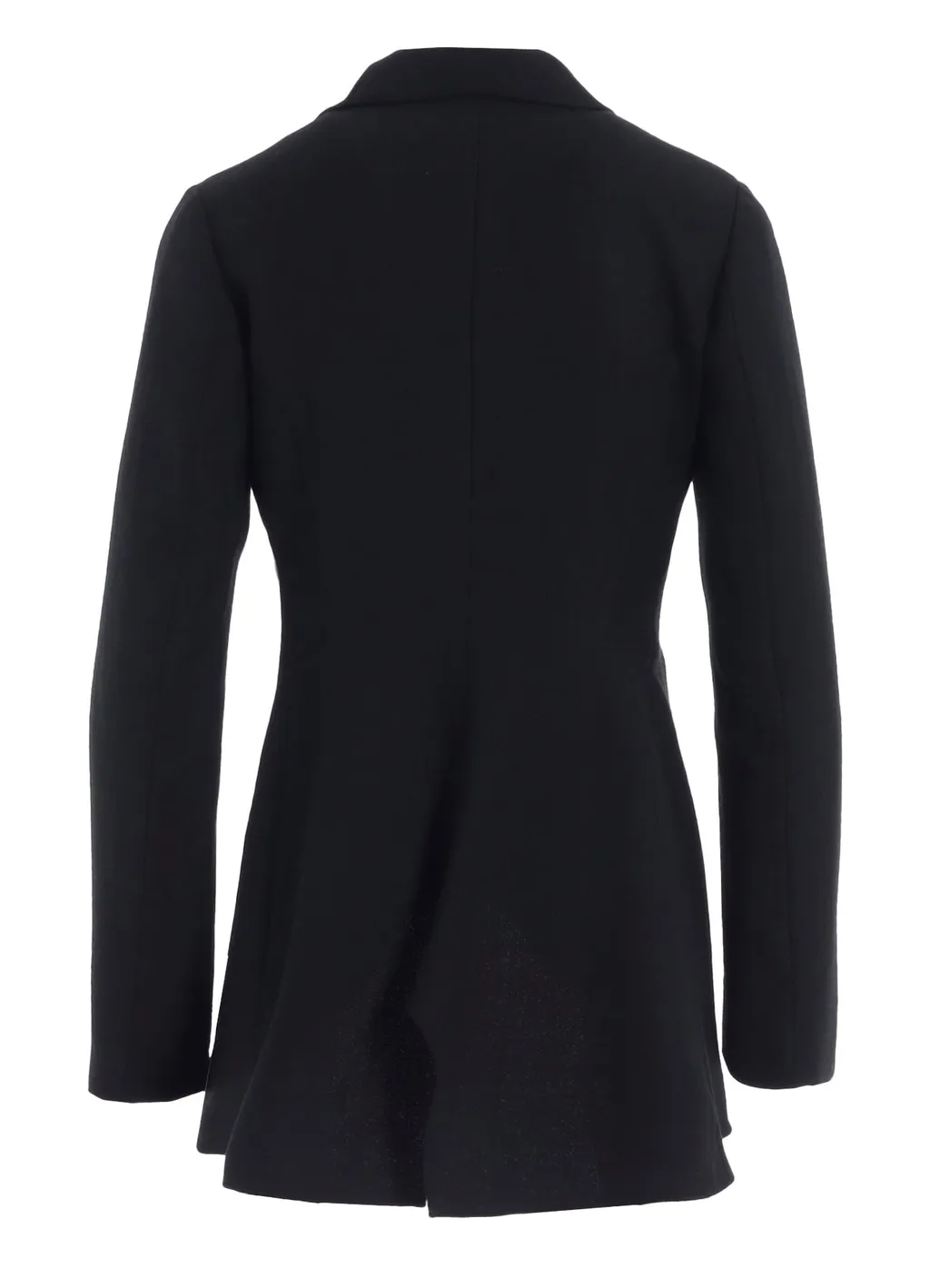 W/Saxony Asm Rounded Hem Jacket
