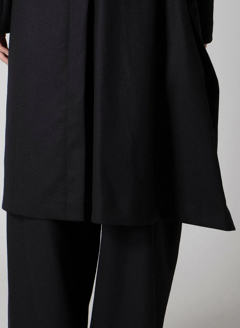 W/Saxony Zip Detail Jacket