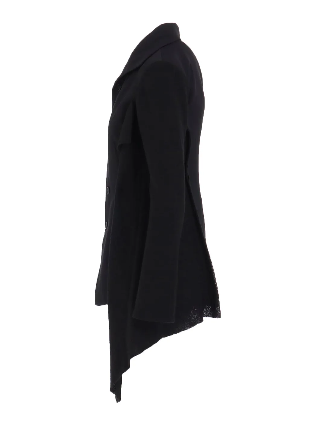 Wool Gabardine Combination Jacket