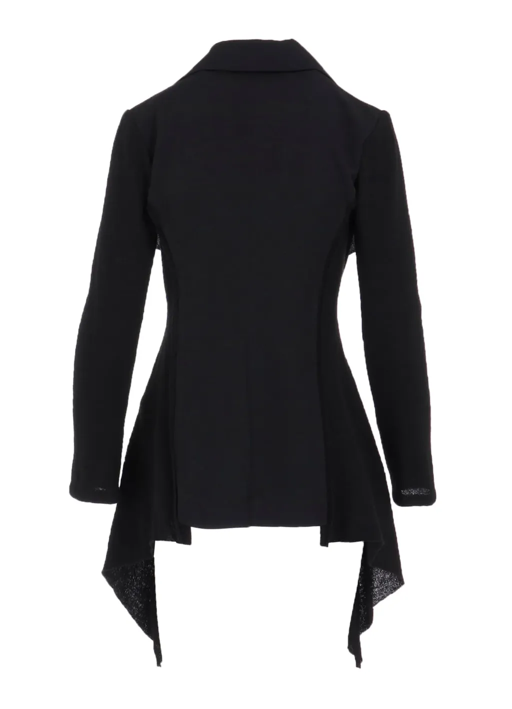 Wool Gabardine Combination Jacket