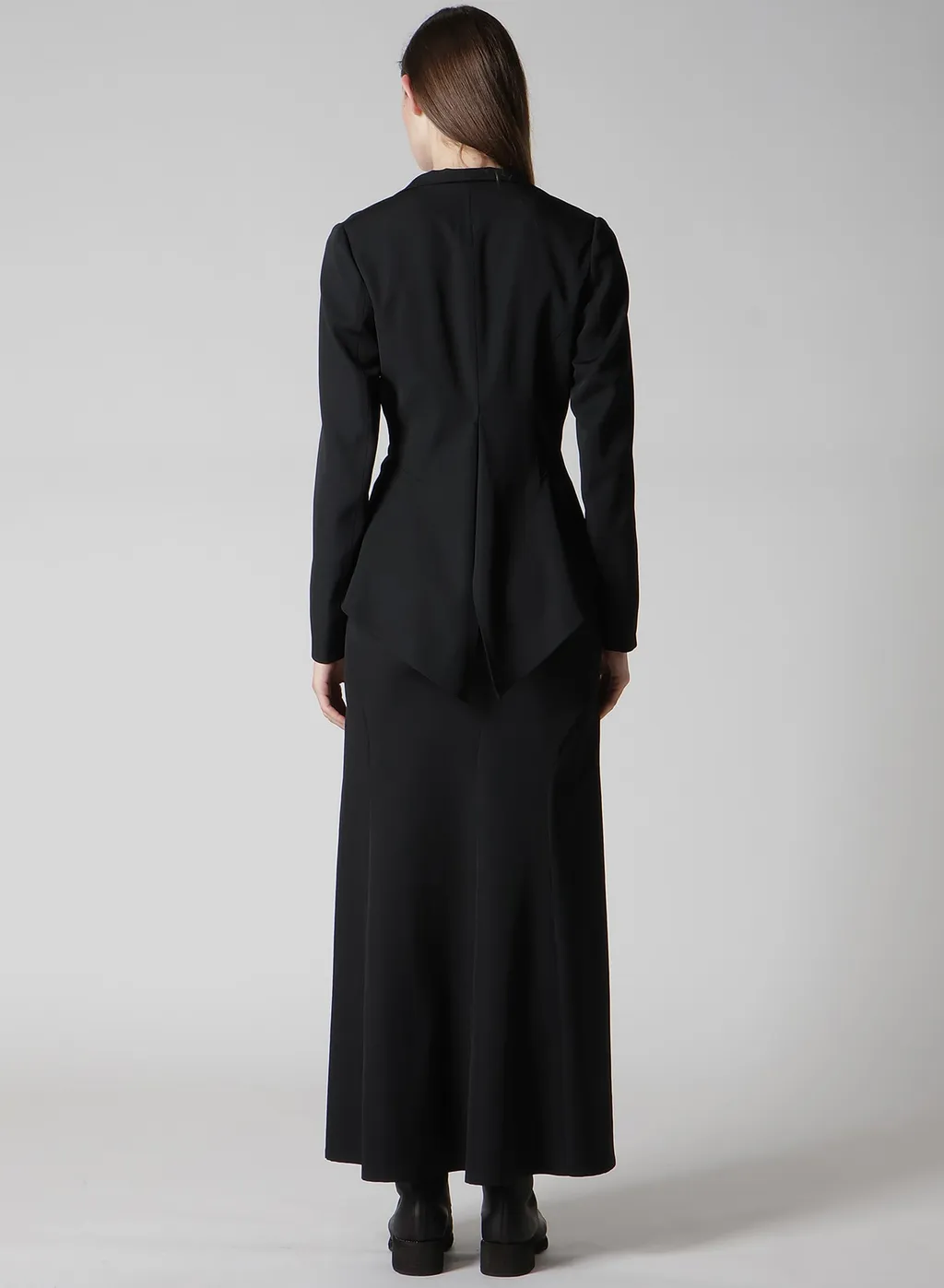 Gabardine Tuck D Short Jacket