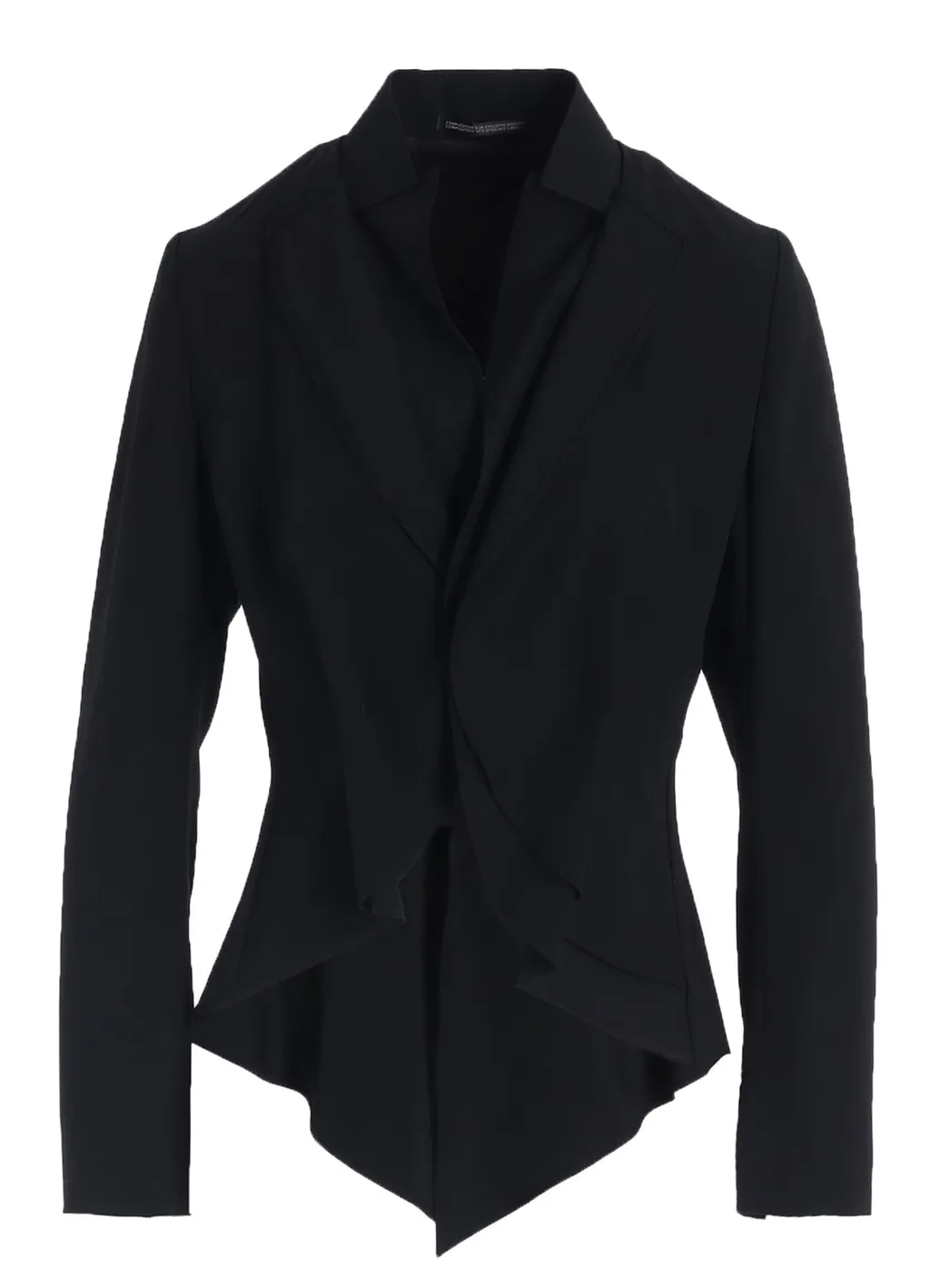 Gabardine Tuck D Short Jacket
