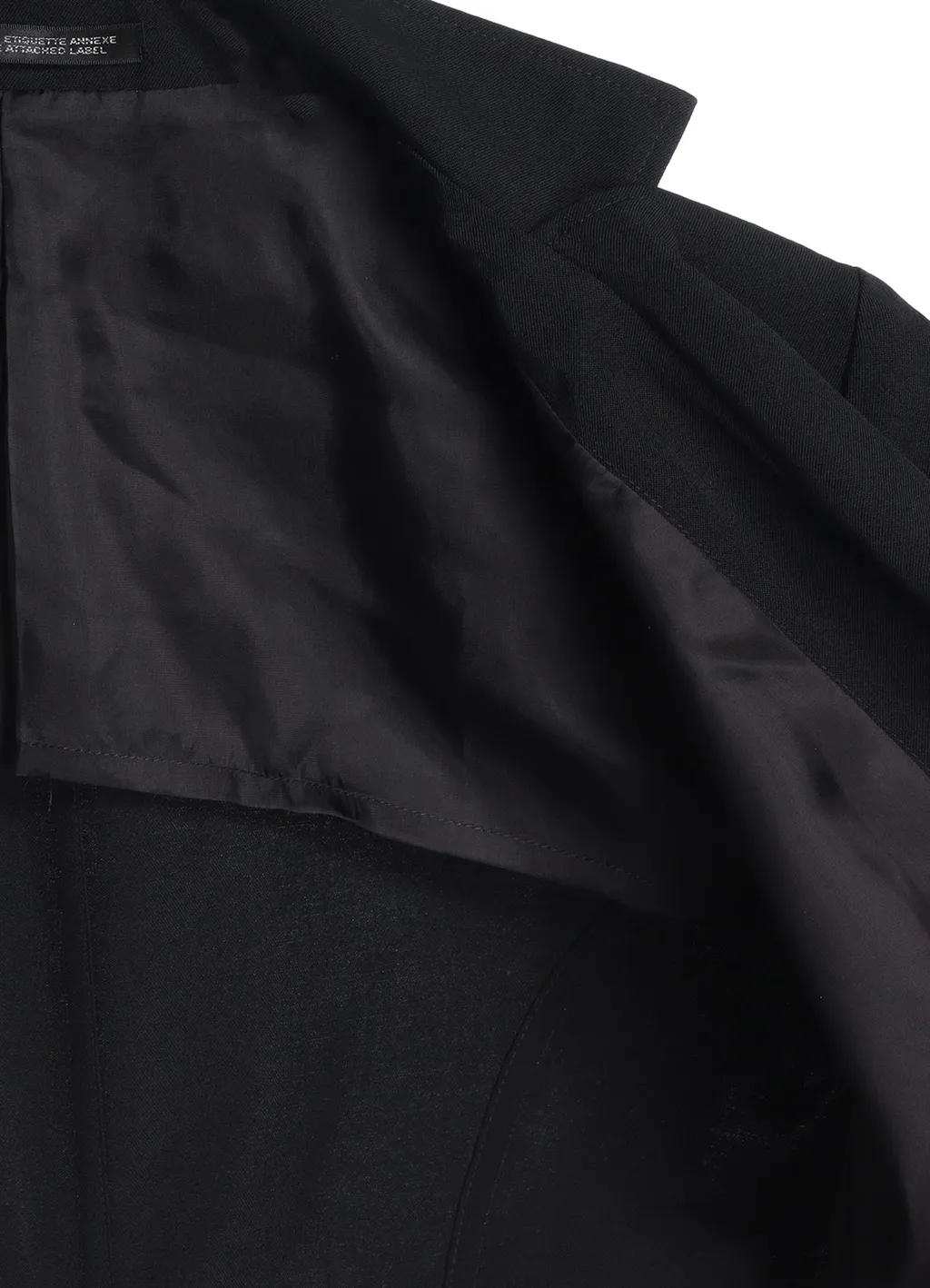Gabardine Tuck D Short Jacket