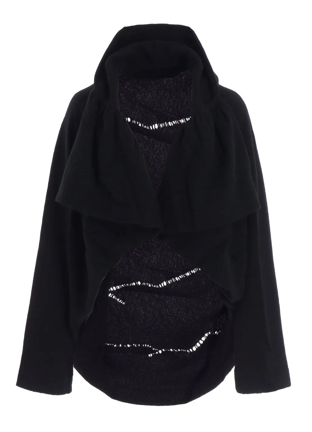 W Detail Jersey Shirring Detail Jacket