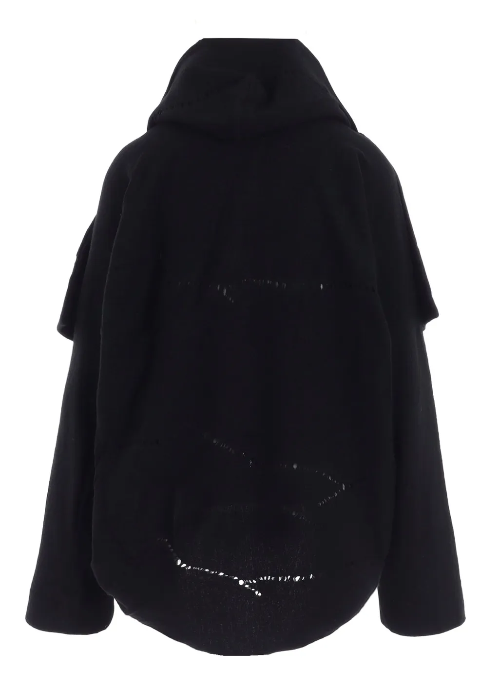 W Detail Jersey Shirring Detail Jacket