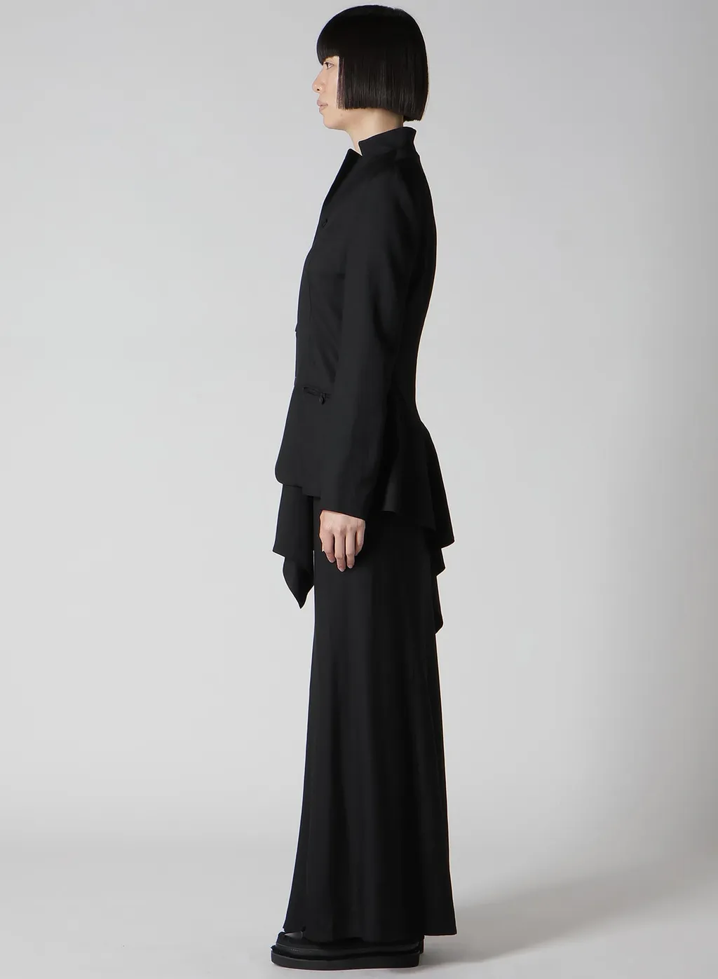 Viscose Twill R Long Stand C Jacket
