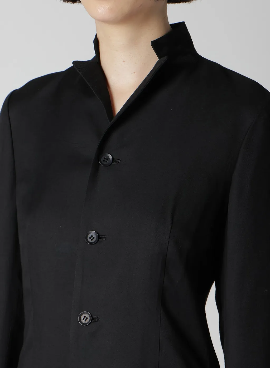 Viscose Twill R Long Stand C Jacket