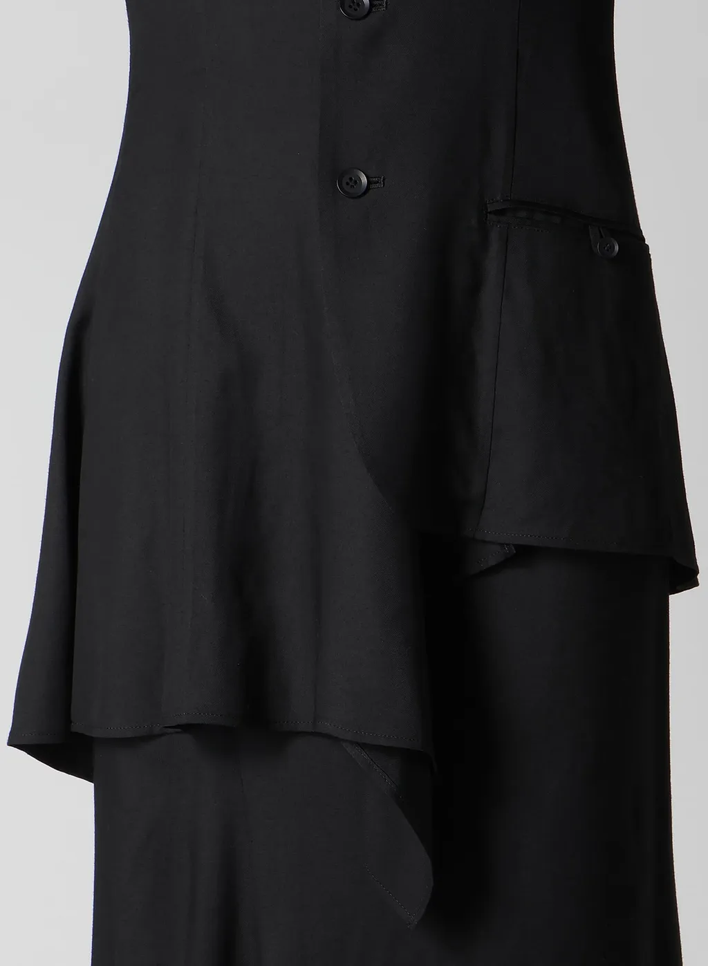 Viscose Twill R Long Stand C Jacket