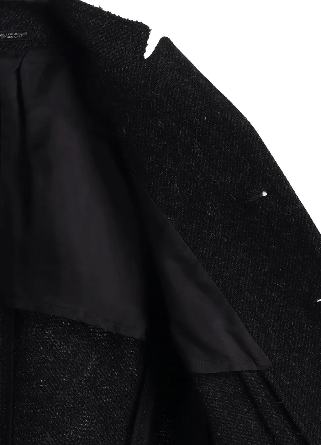 Tweed Cloth R Long Stand C Jacket