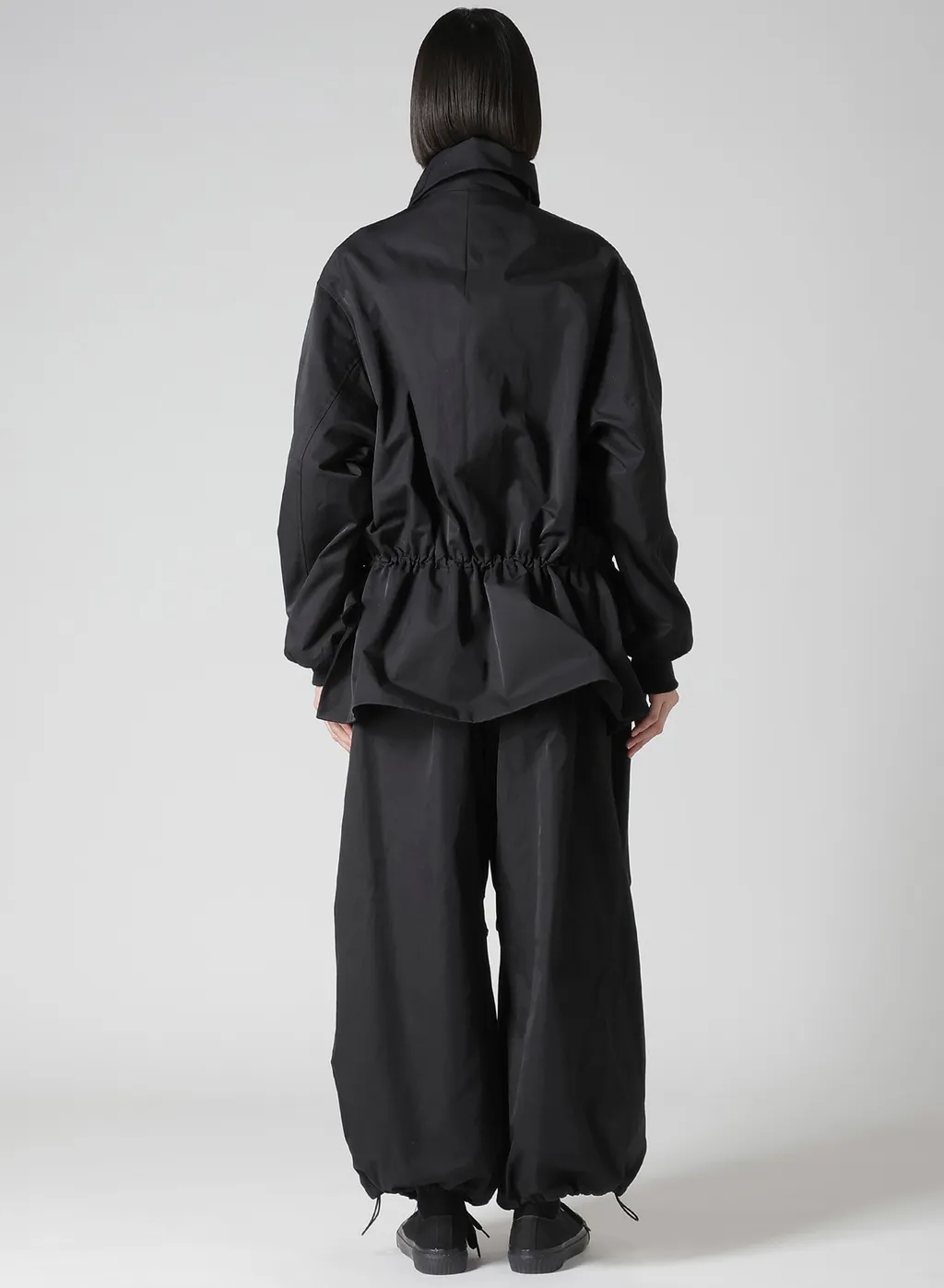 Ny/C Twill Shirring Detail Jacket