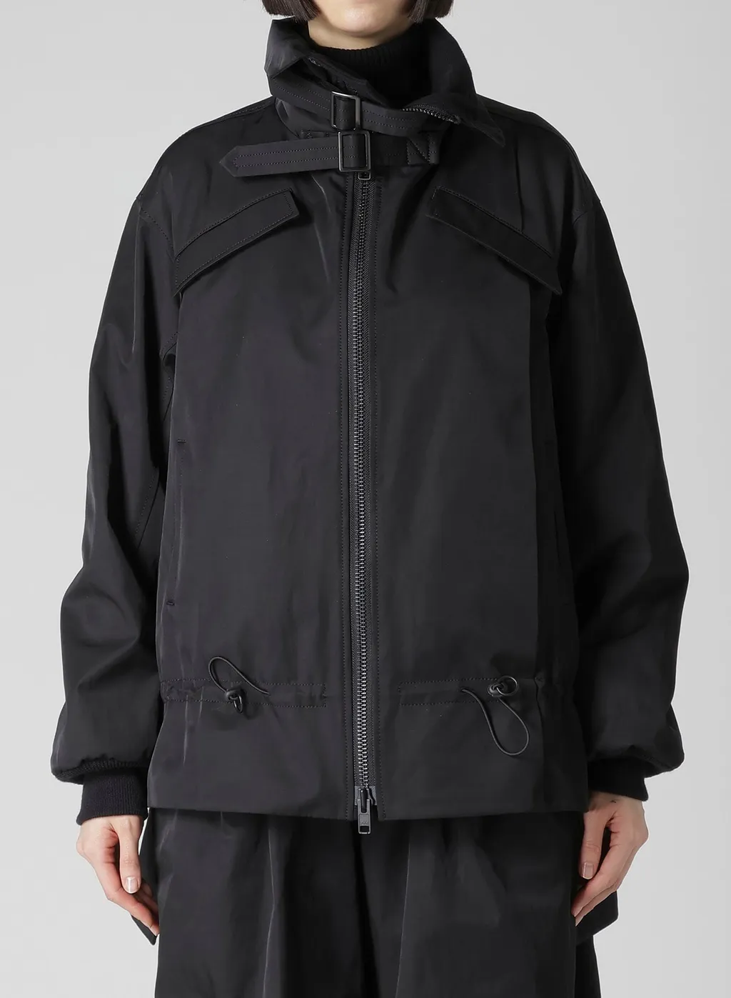 Ny/C Twill Shirring Detail Jacket