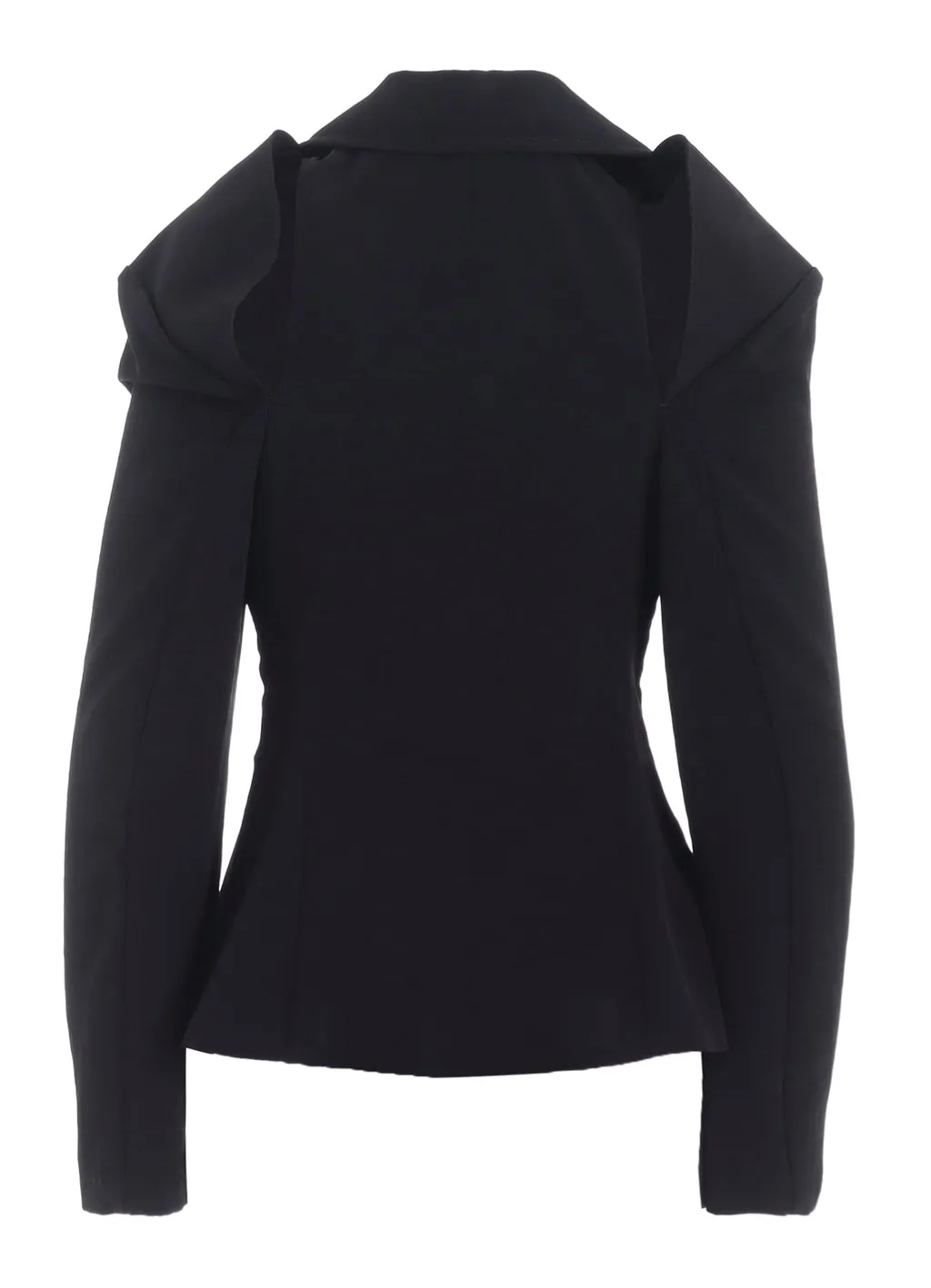 Ta/Pe Crepe De Chine O Shoulder Jacket