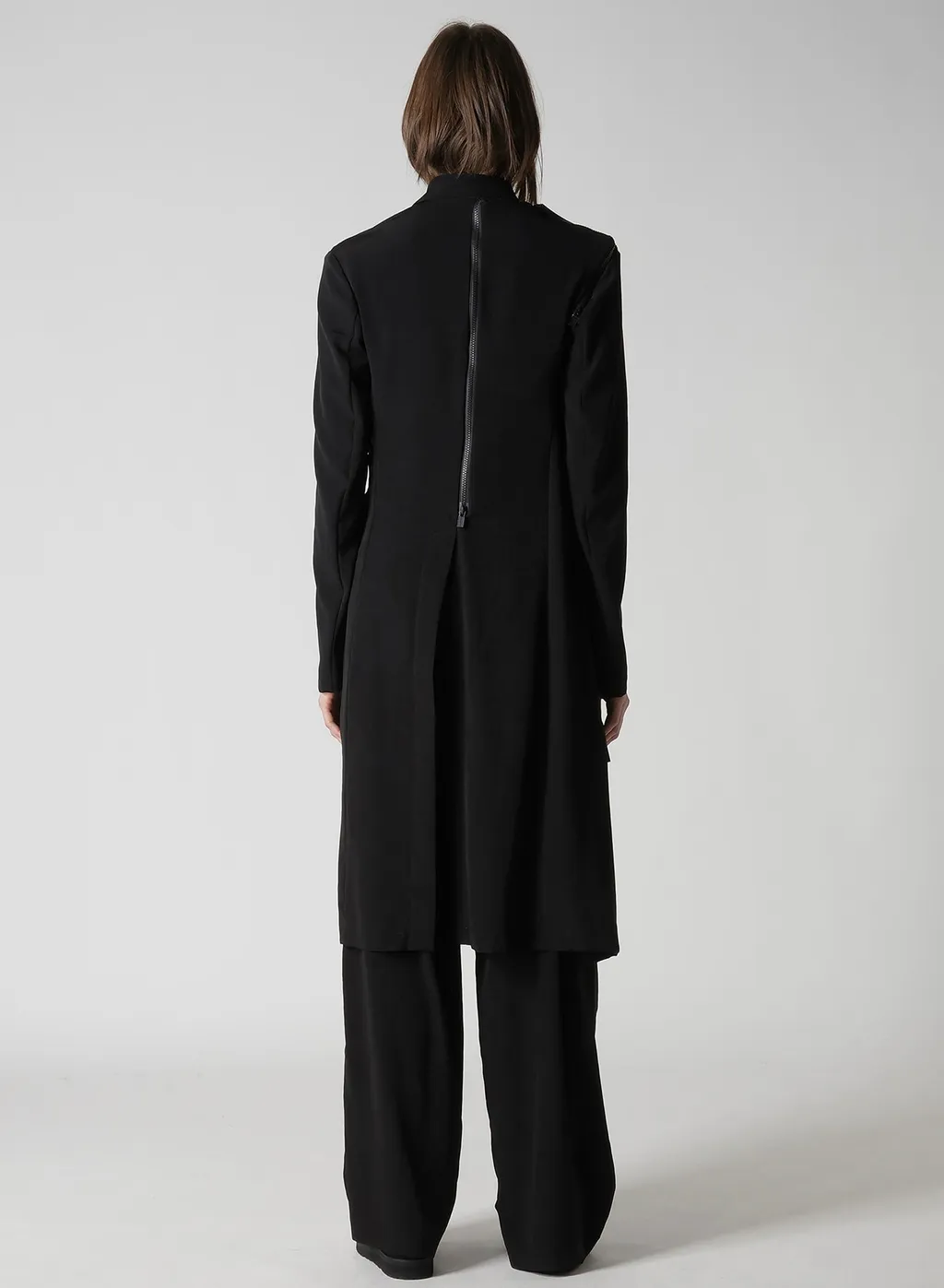 Ta/Pe Crepe De Chine Zip Detail Jacket