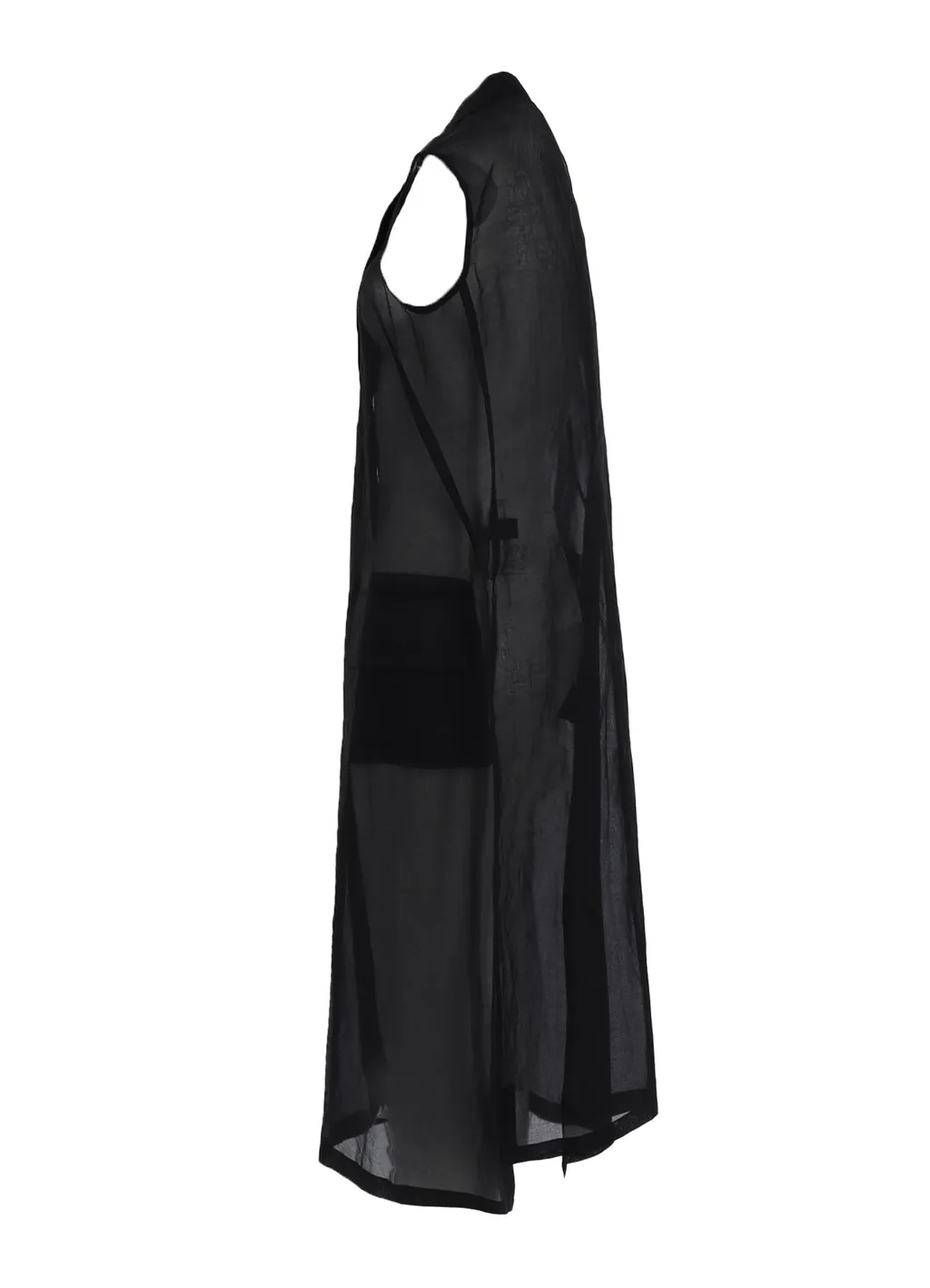 Cotton Organza Sleeveless Jkt