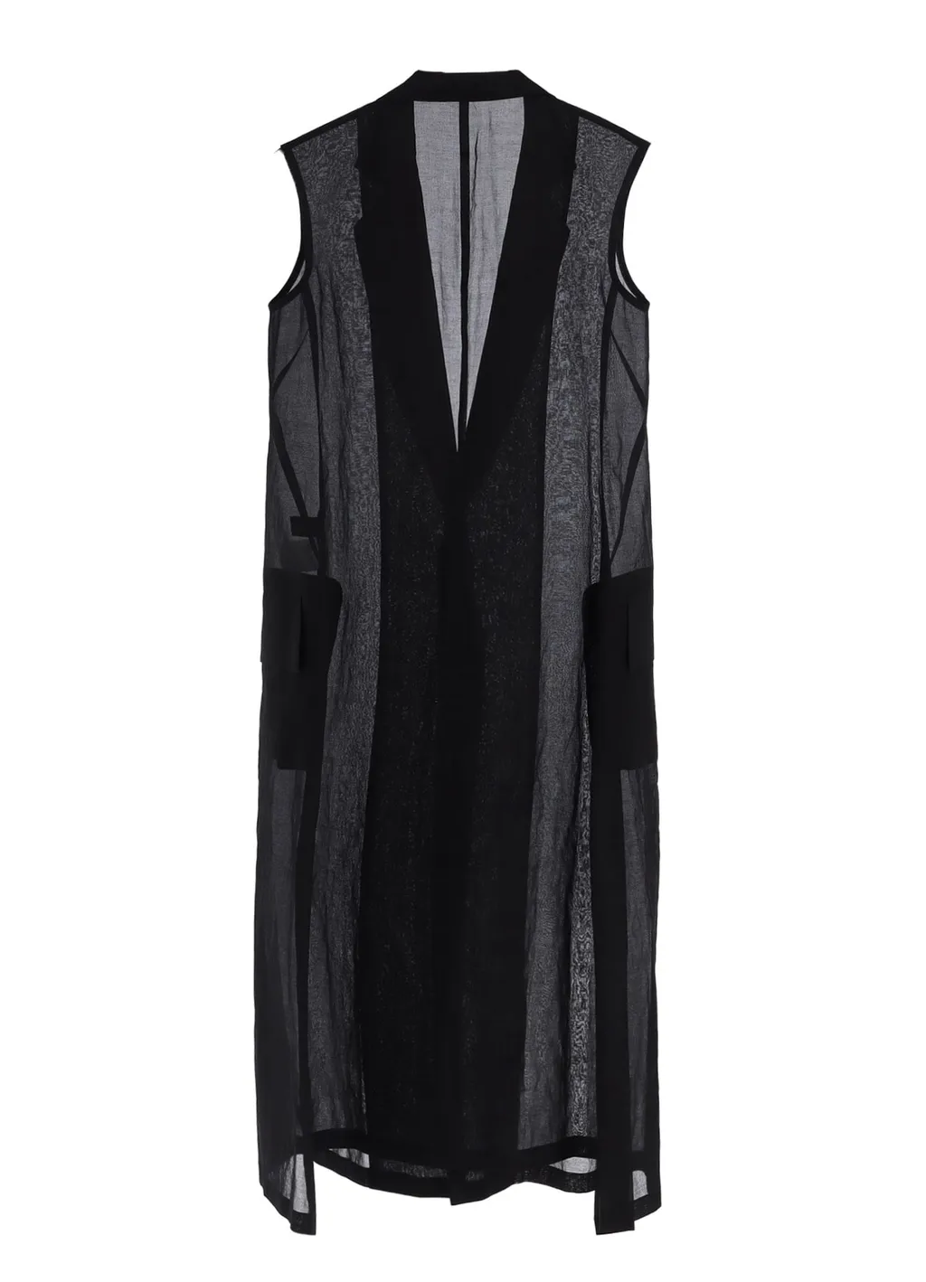 Cotton Organza Sleeveless Jkt