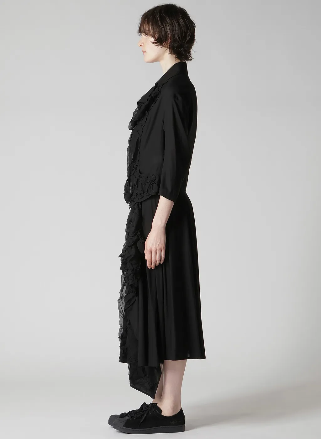 Cut-Out Collar Jacket