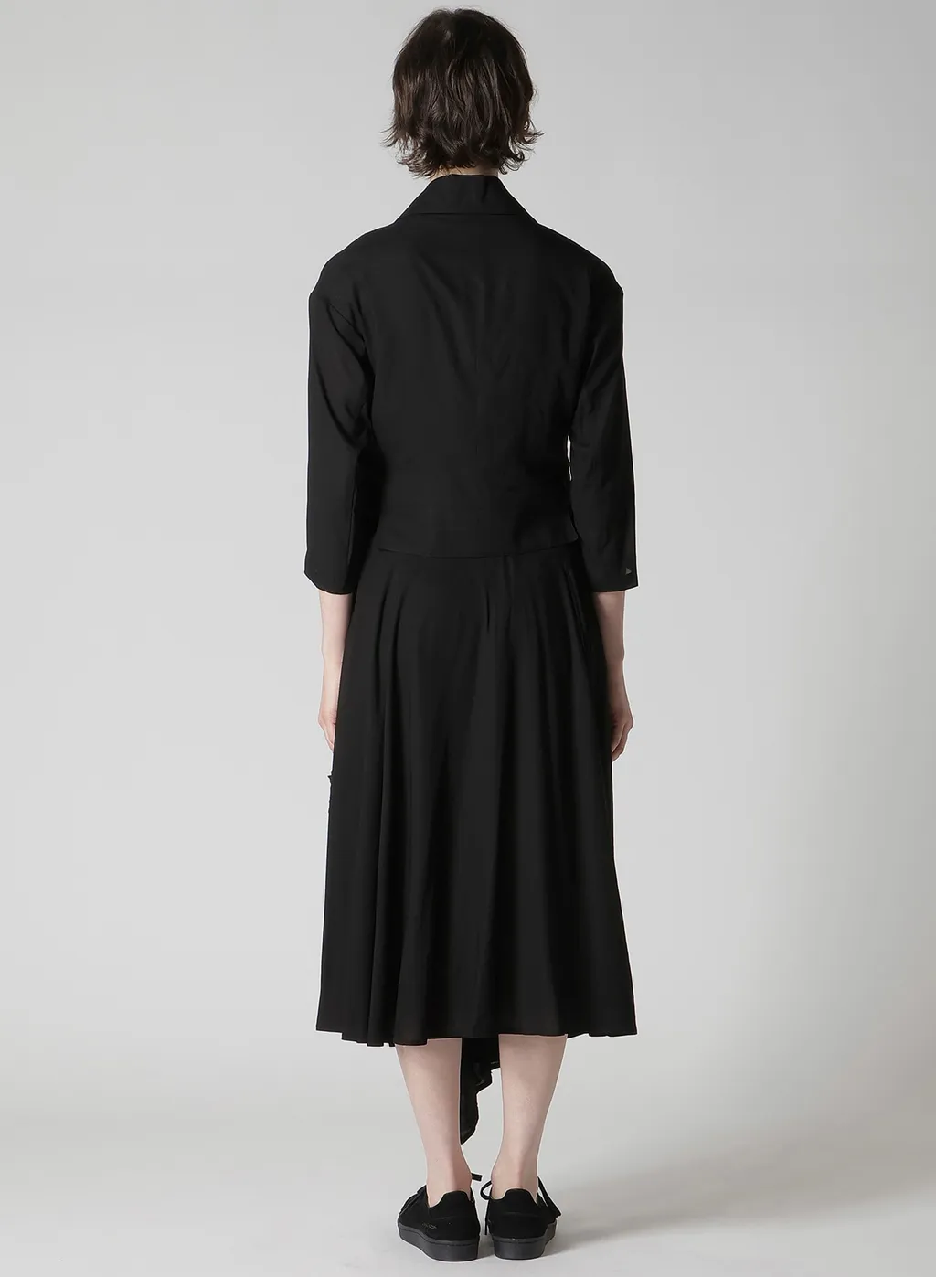 Cut-Out Collar Jacket
